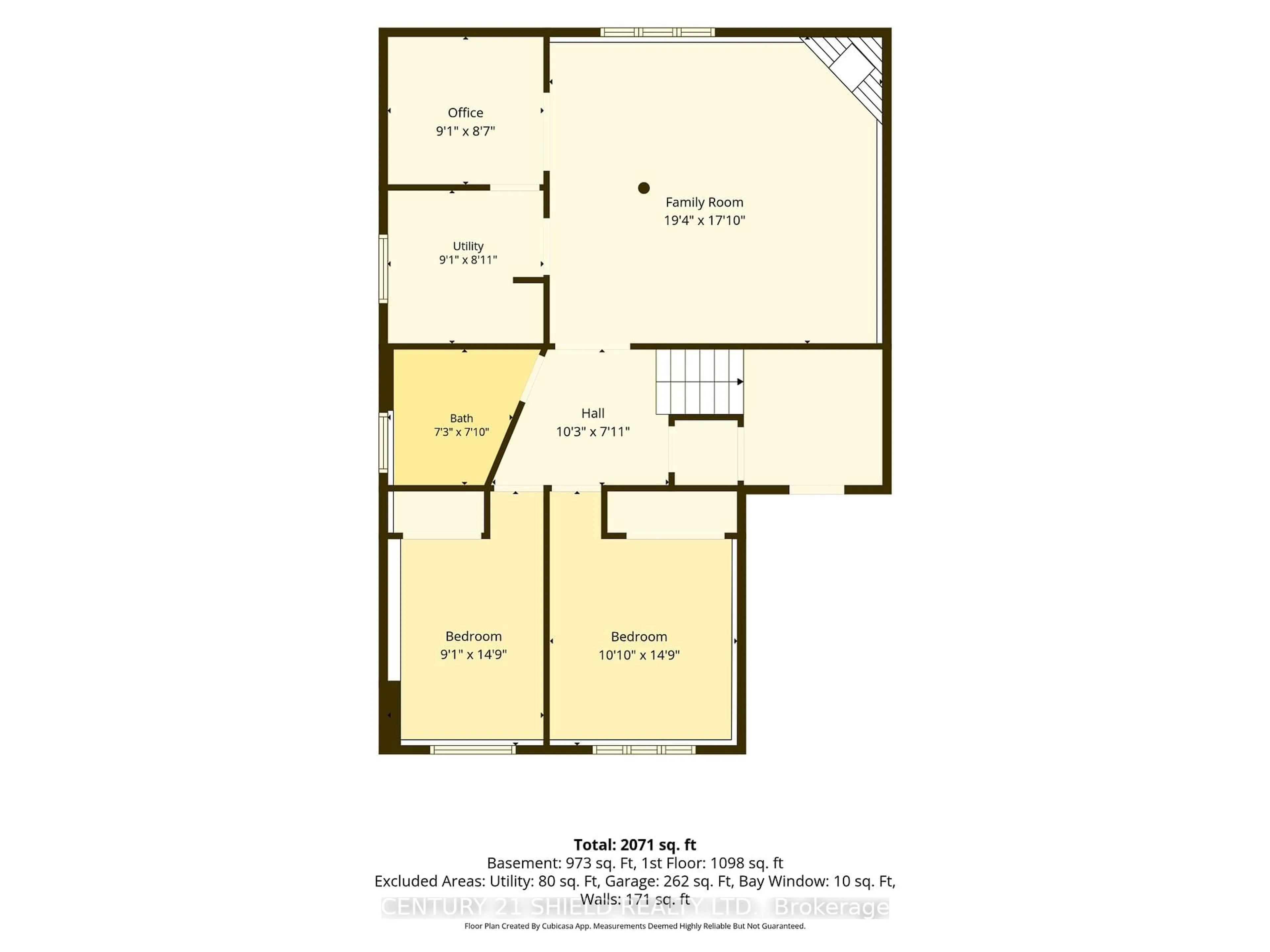 Floor plan for 812 BRIARHILL Ave, Cornwall Ontario K6J 3N5