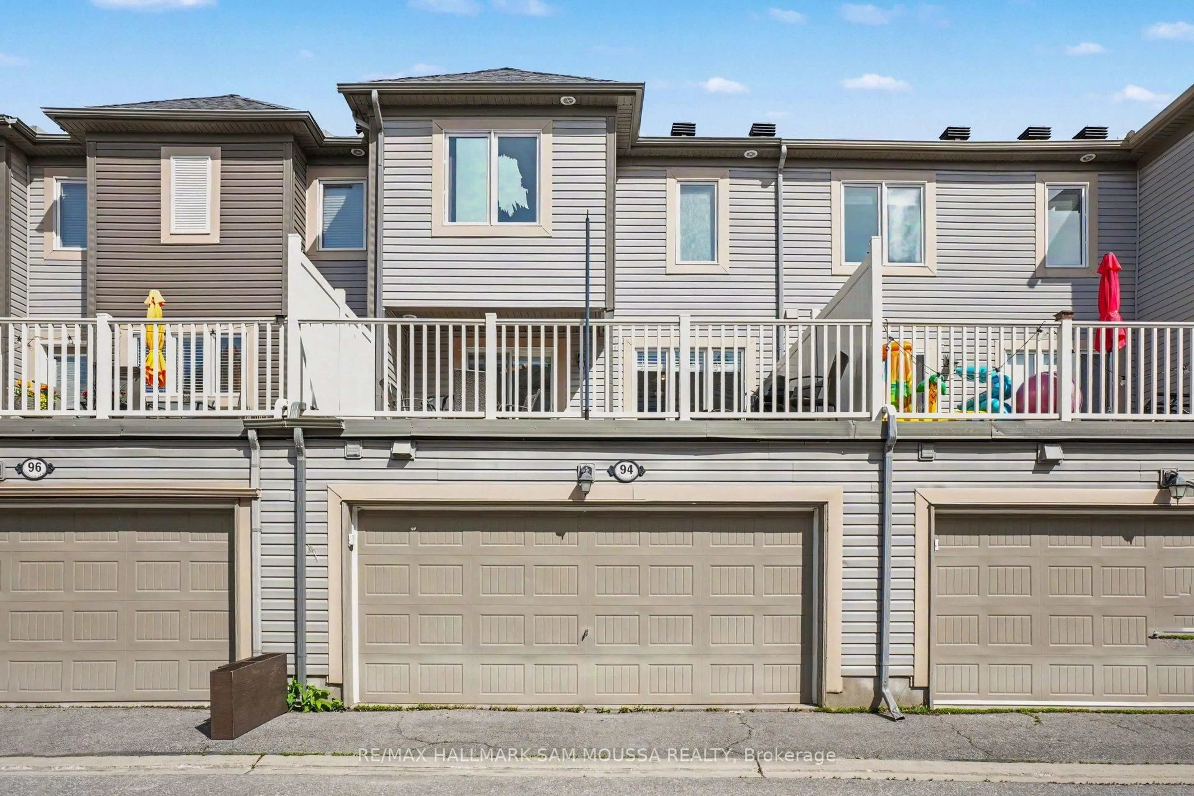 Home with vinyl exterior material, street for 94 Brisote Lane, Ottawa Ontario K2S 0V4