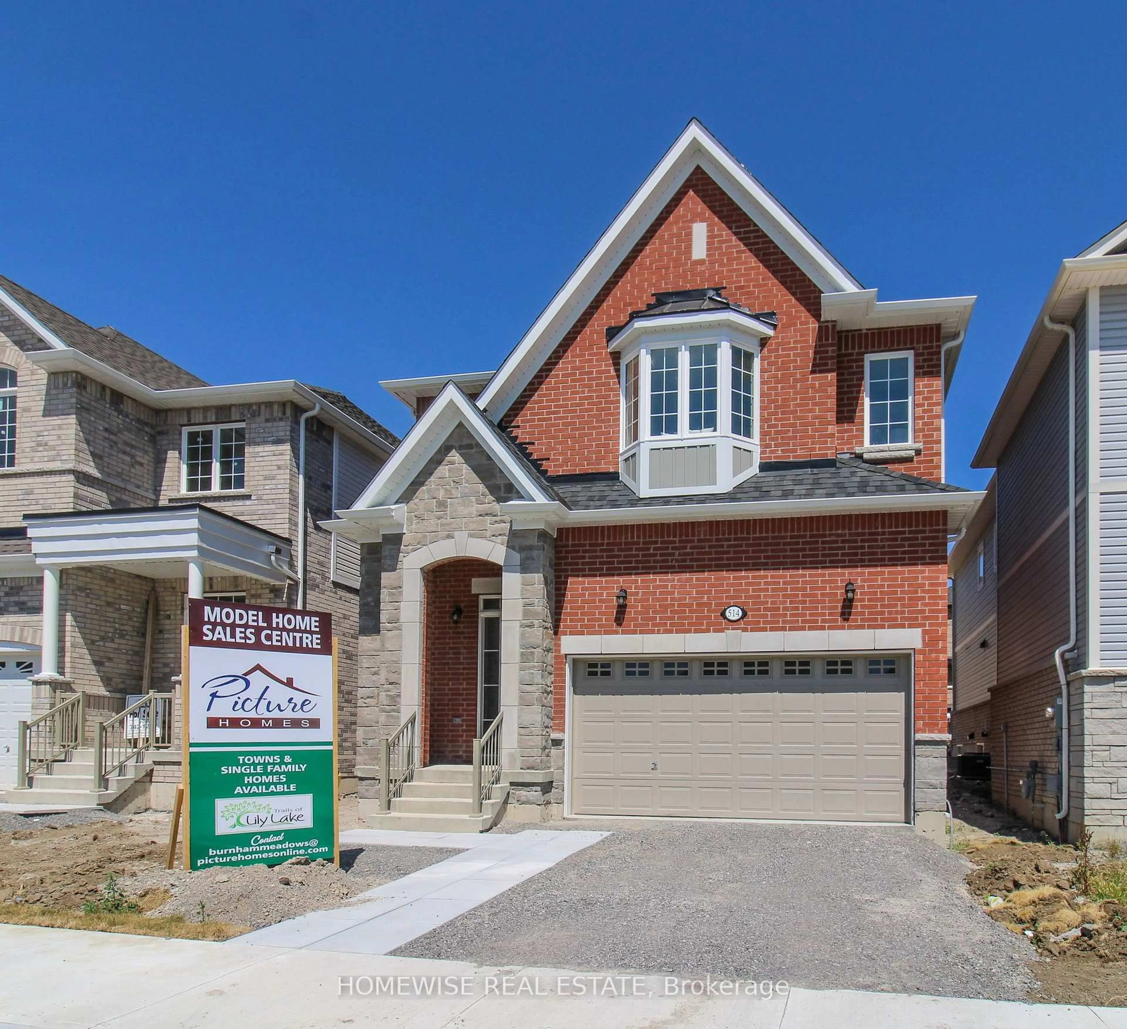 Home with brick exterior material, street for 514 Clayton Ave, Peterborough Ontario K9K 0H5