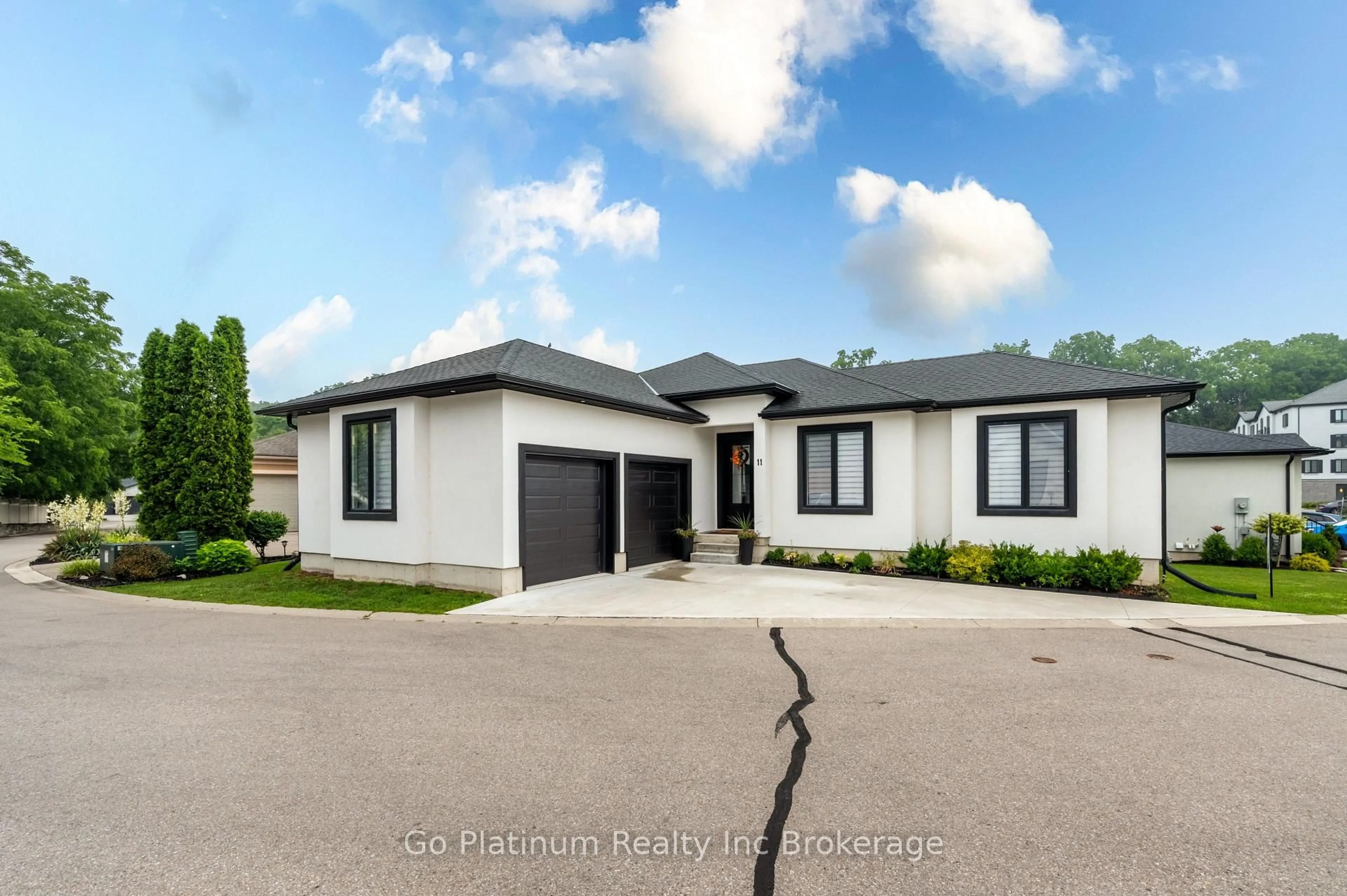 Home with vinyl exterior material, street for 5 John Pound Rd #11, Tillsonburg Ontario N4G 5X3