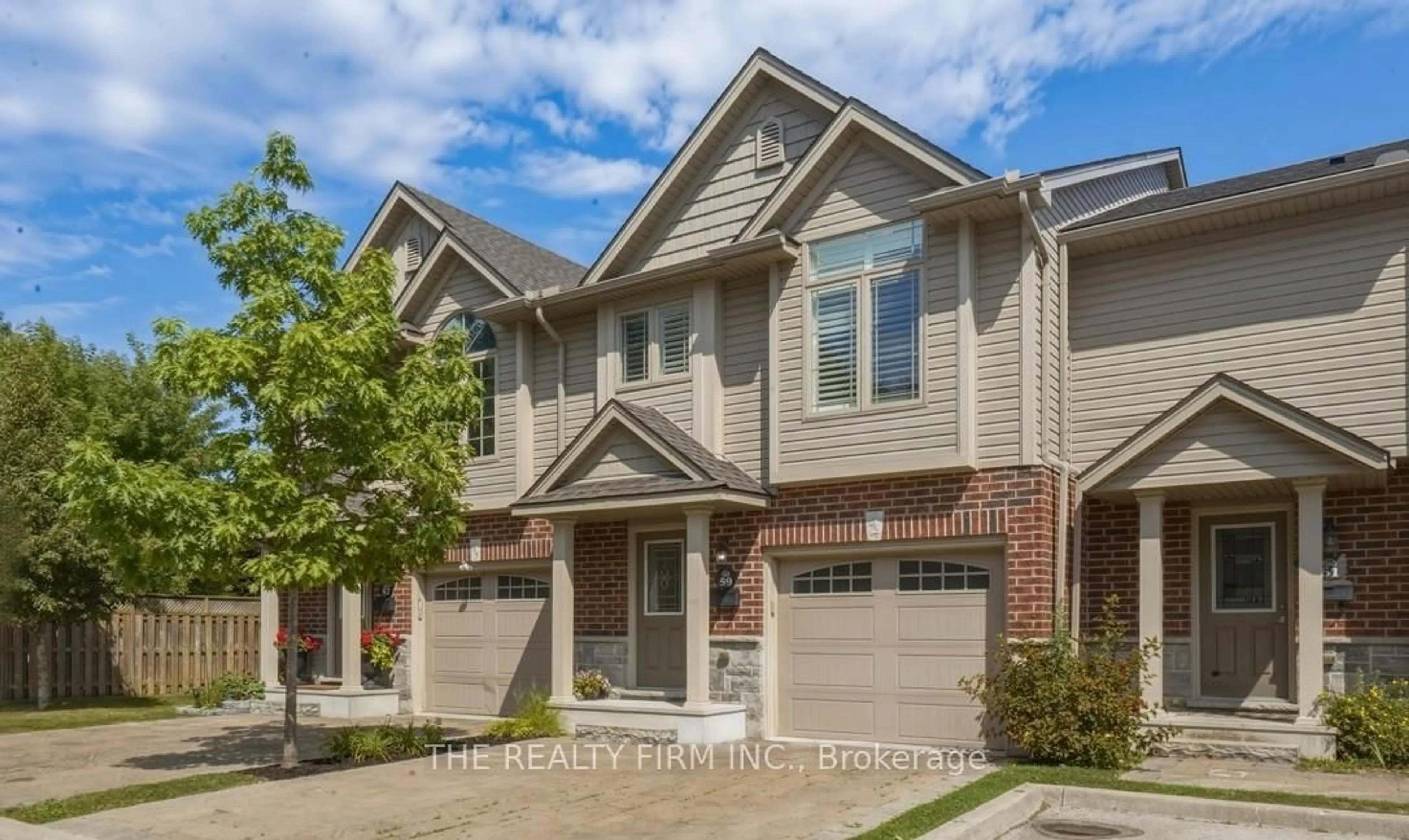 Home with brick exterior material, street for 1010 FANSHAWE PARK Rd #59, London North Ontario N5X 0K9