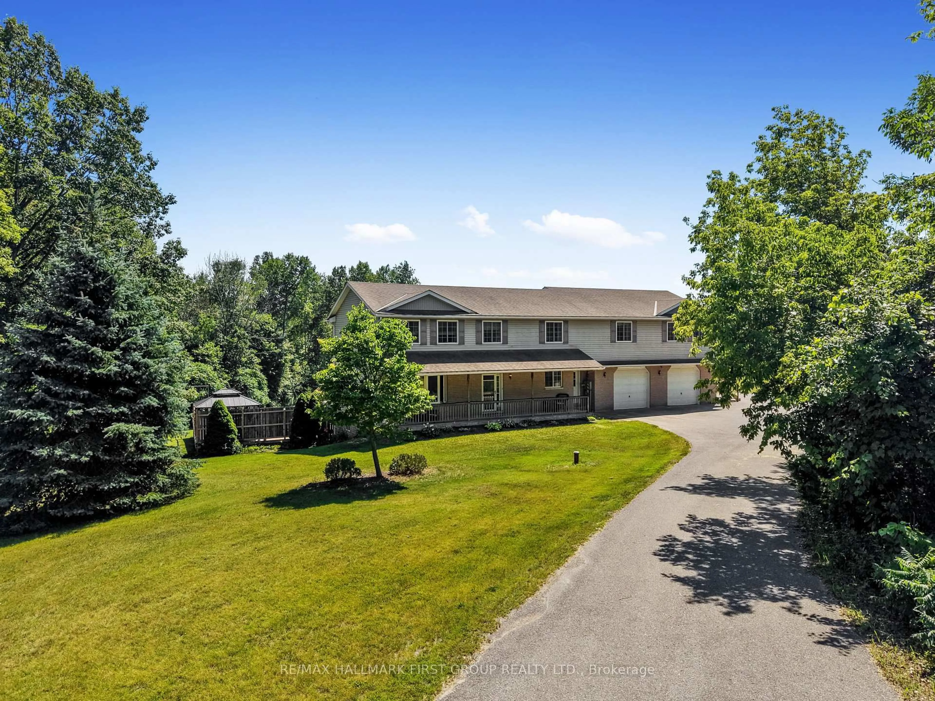 A pic from outside/outdoor area/front of a property/back of a property/a pic from drone, mountain view for 763 Dudley Rd, Alnwick/Haldimand Ontario K0K 1S0