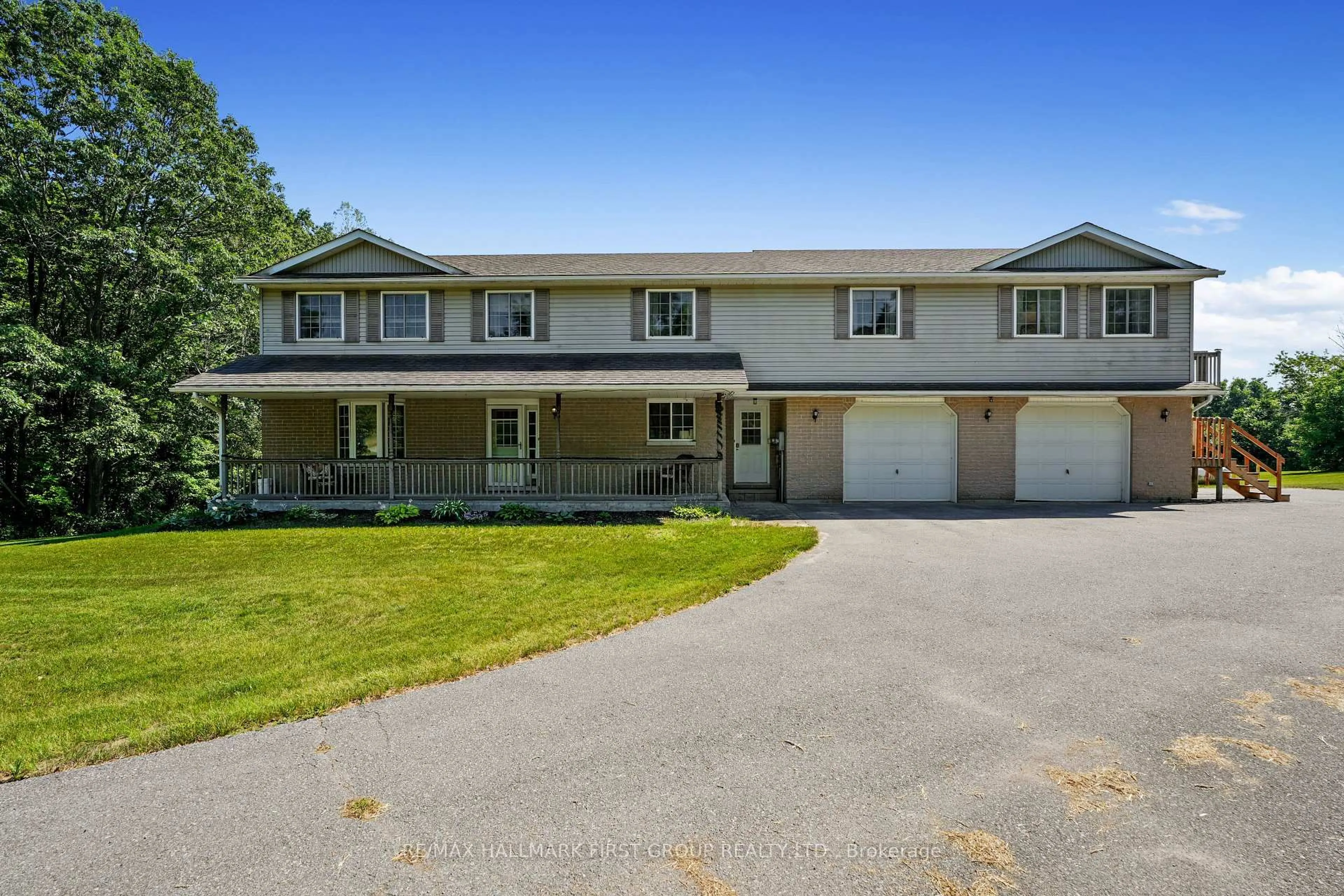 A pic from outside/outdoor area/front of a property/back of a property/a pic from drone, street for 763 Dudley Rd, Alnwick/Haldimand Ontario K0K 1S0