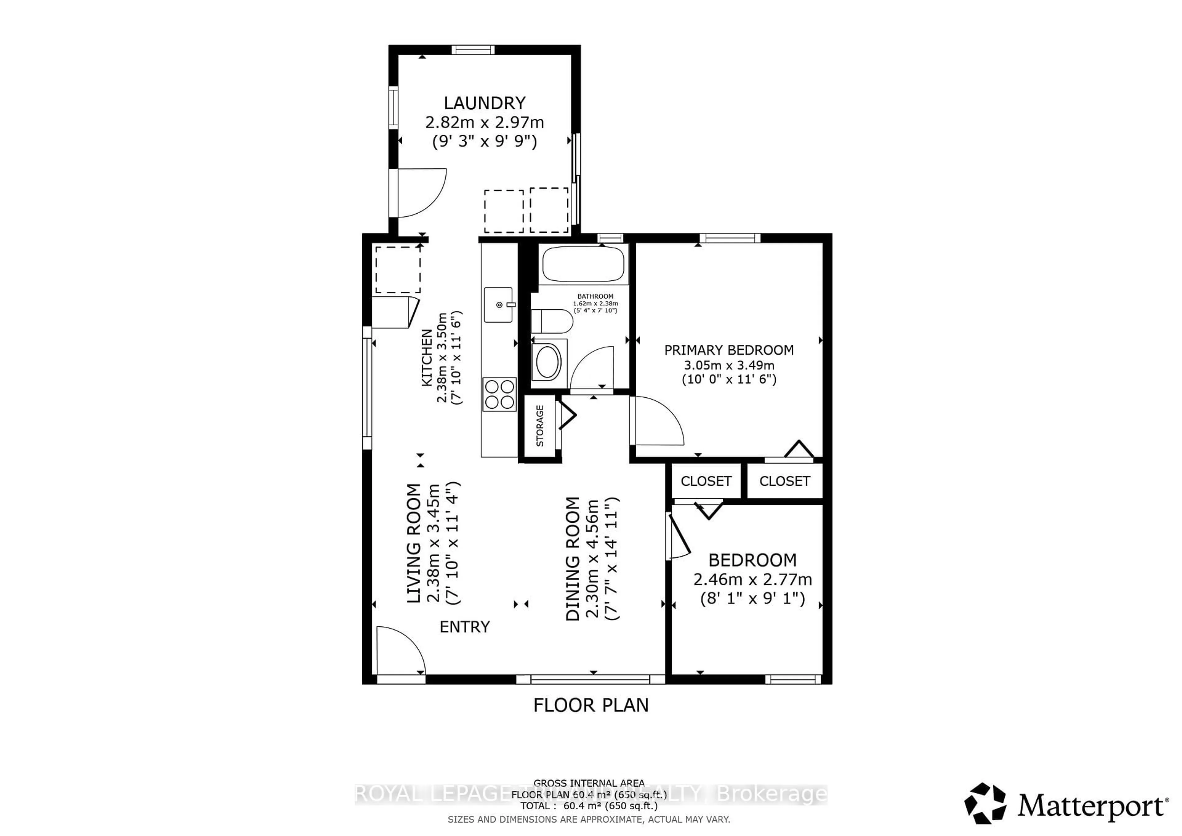 Floor plan for 903 Trafalgar St, London East Ontario N5Z 1G1