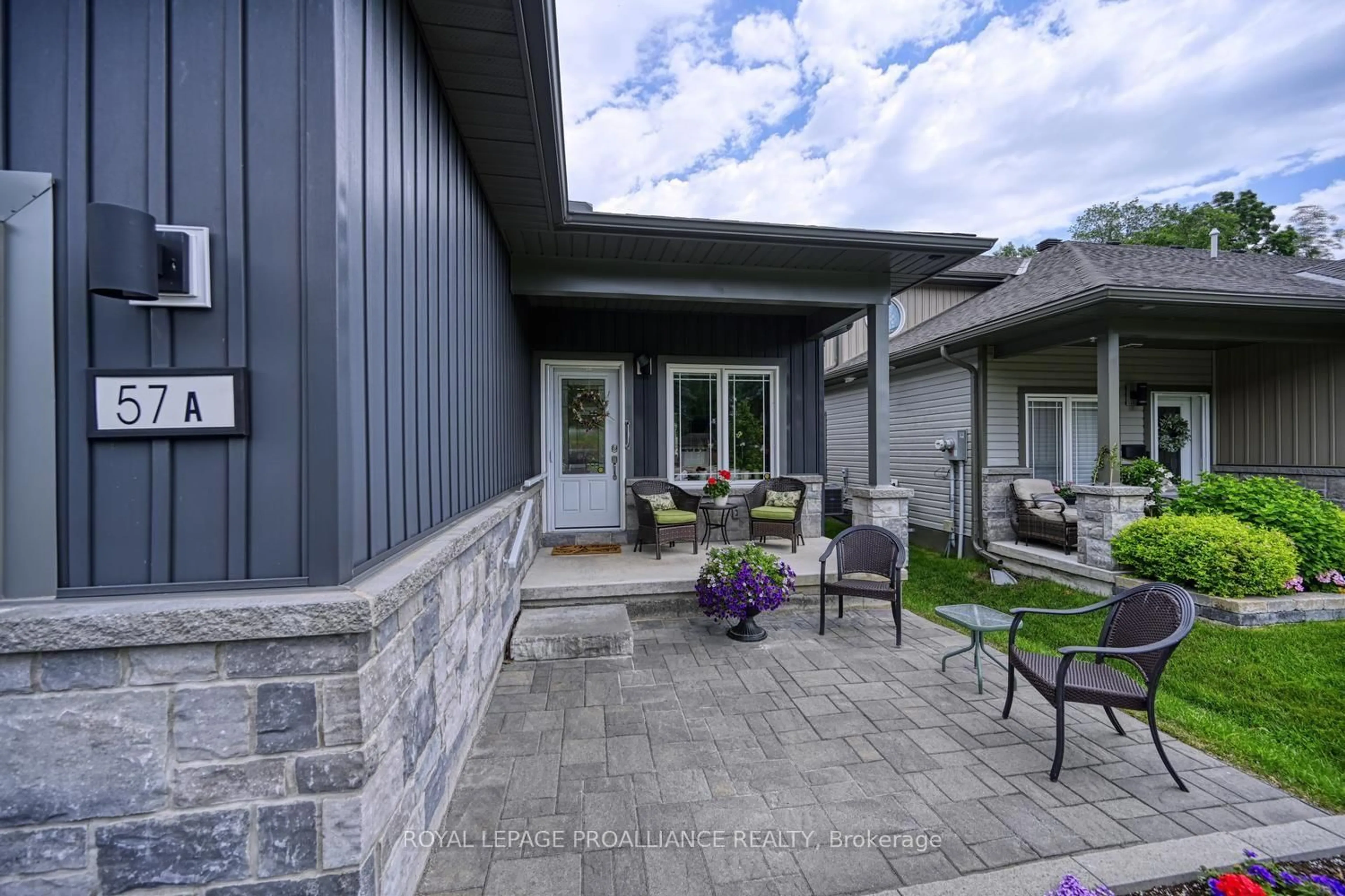 Patio, street for 57 A Centre St, Brockville Ontario K6V 0C9