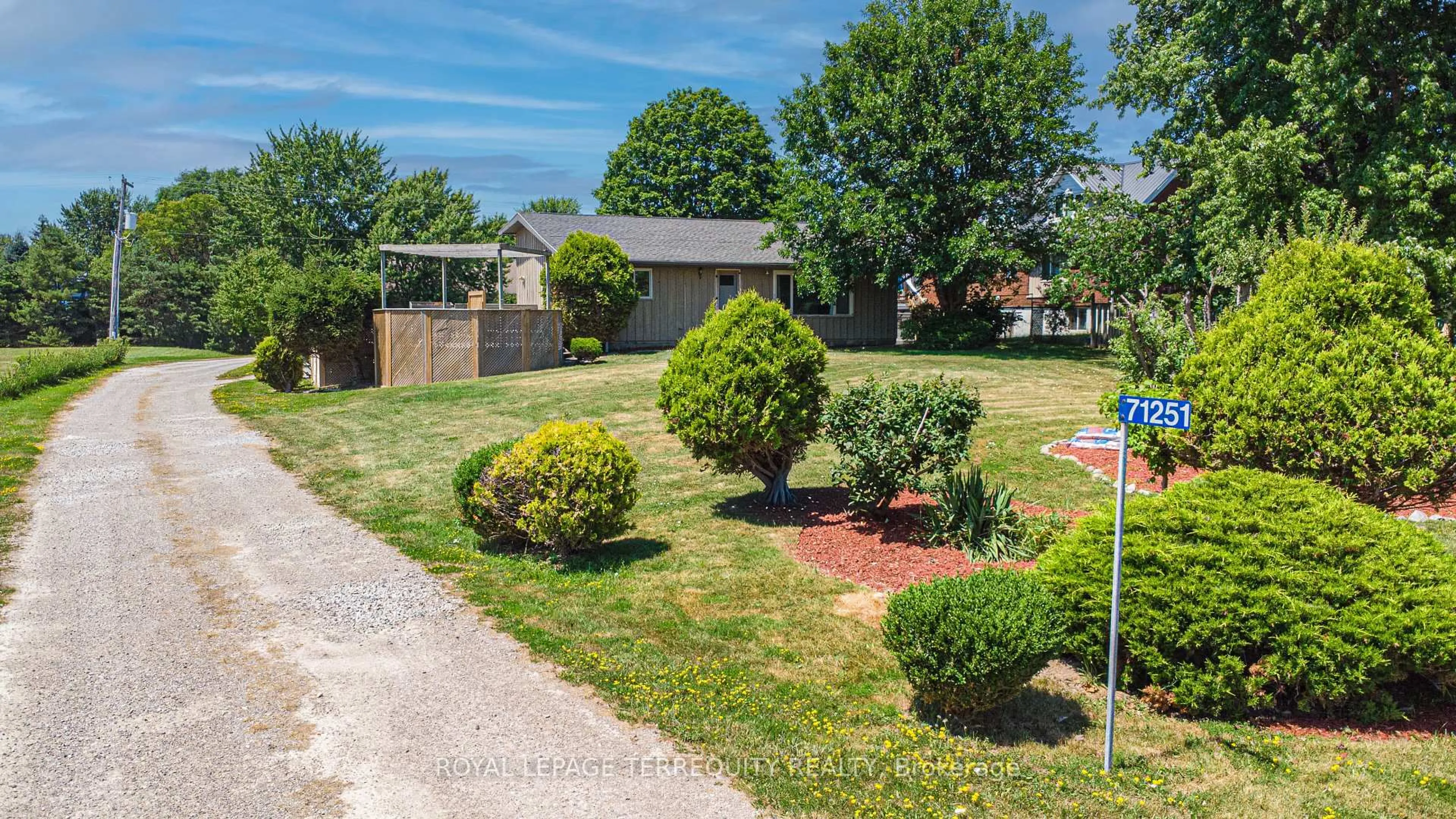 A pic from outside/outdoor area/front of a property/back of a property/a pic from drone, street for 71251 Bluewater Highway, Bluewater Ontario N0M 1T0