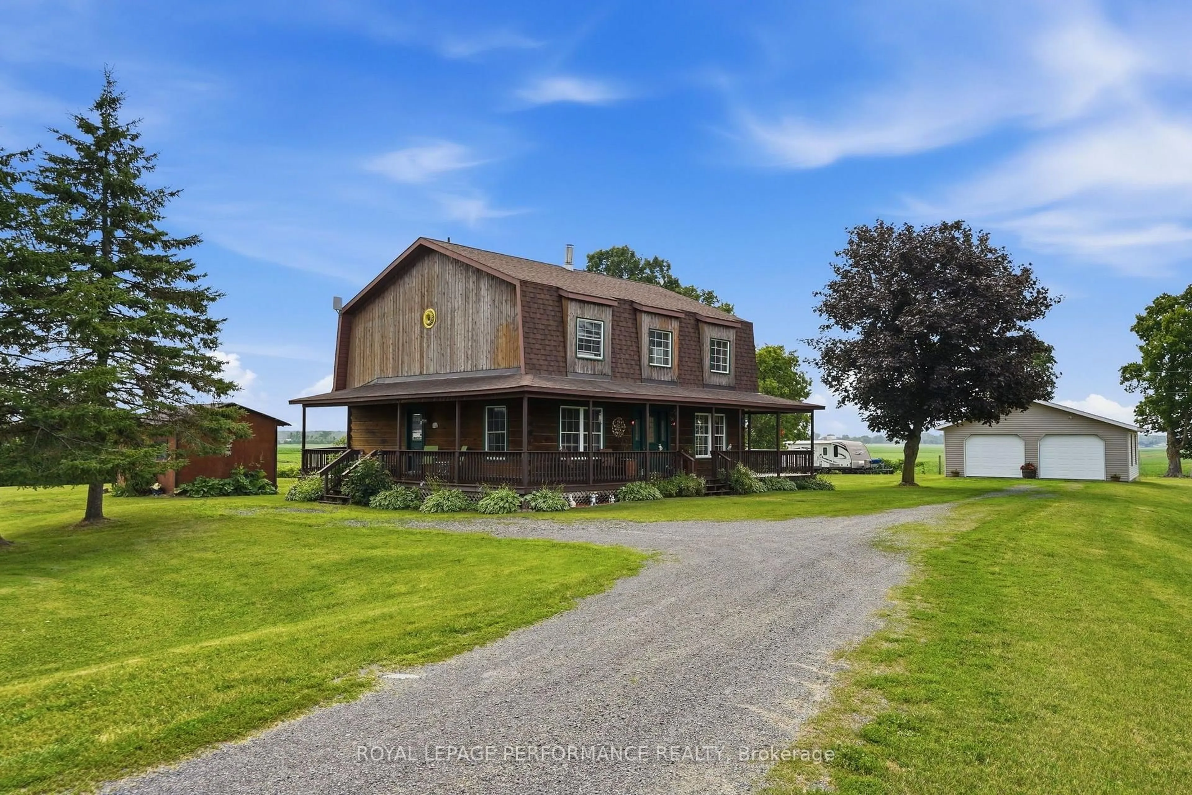 A pic from outside/outdoor area/front of a property/back of a property/a pic from drone, unknown for 2720 County 10 Rd, East Hawkesbury Ontario K0B 1R0