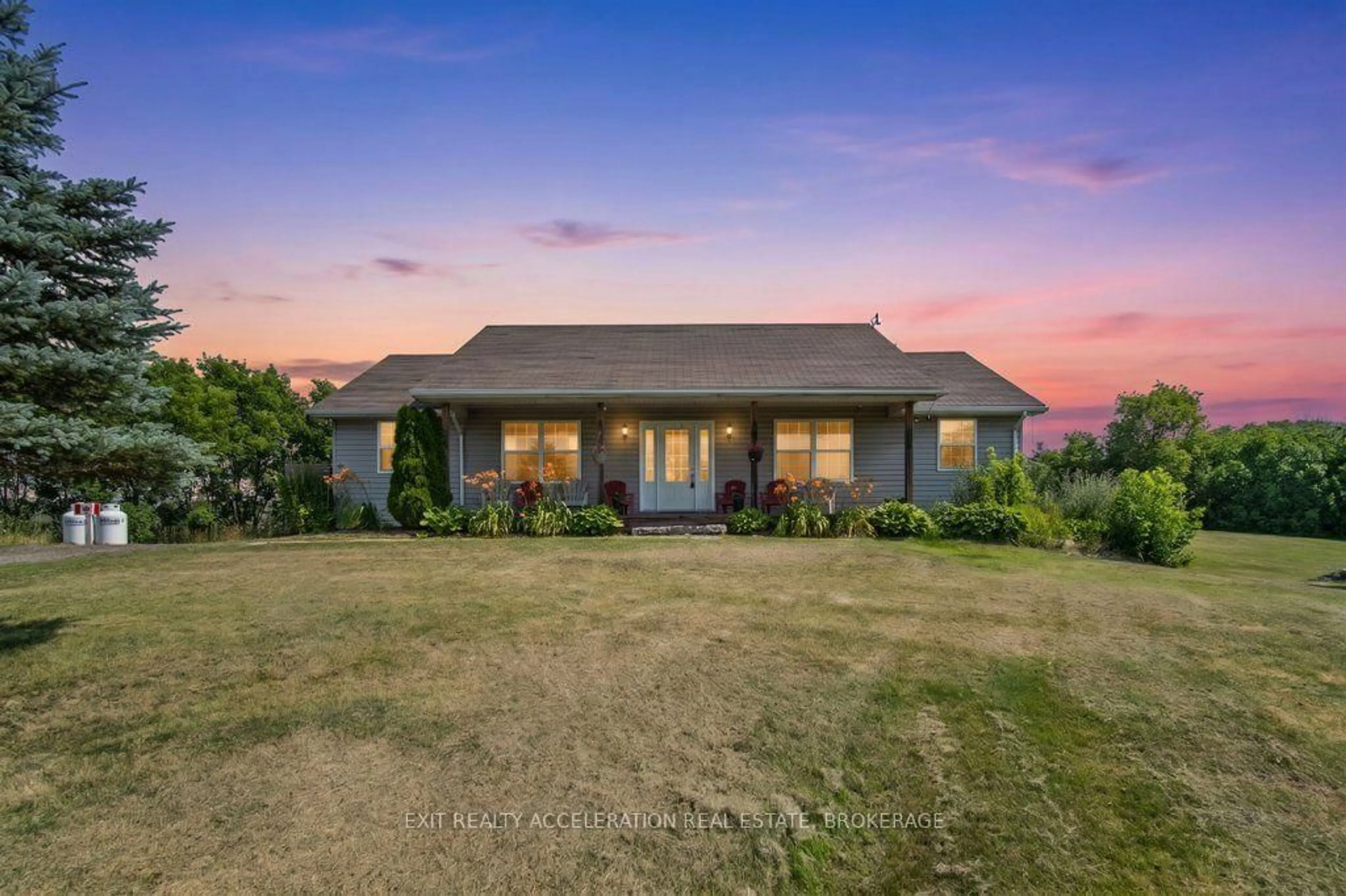 A pic from outside/outdoor area/front of a property/back of a property/a pic from drone, unknown for 4463 Blessington Rd, Shannonville Ontario K0K 2N0