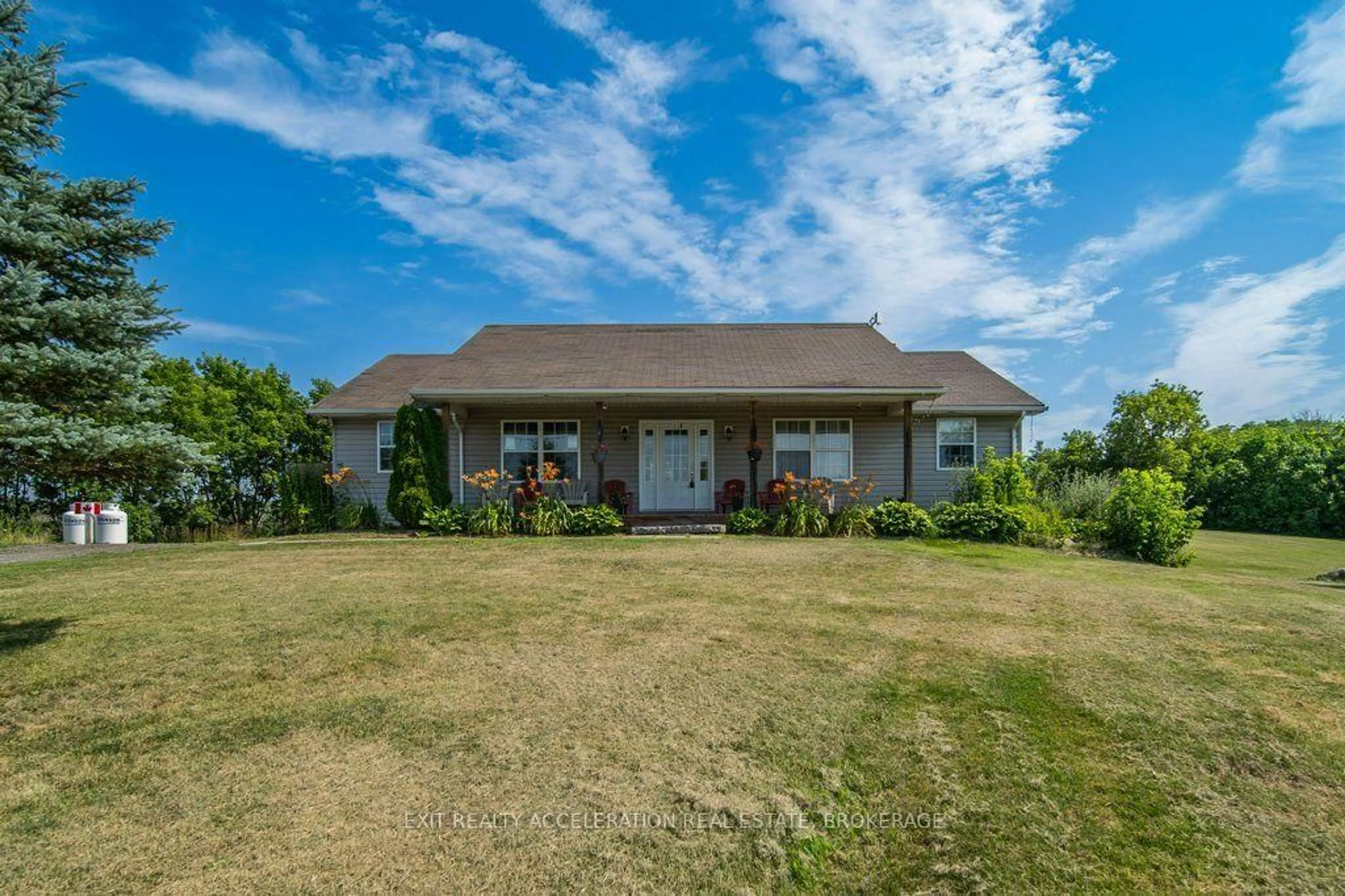 A pic from outside/outdoor area/front of a property/back of a property/a pic from drone, unknown for 4463 Blessington Rd, Shannonville Ontario K0K 2N0