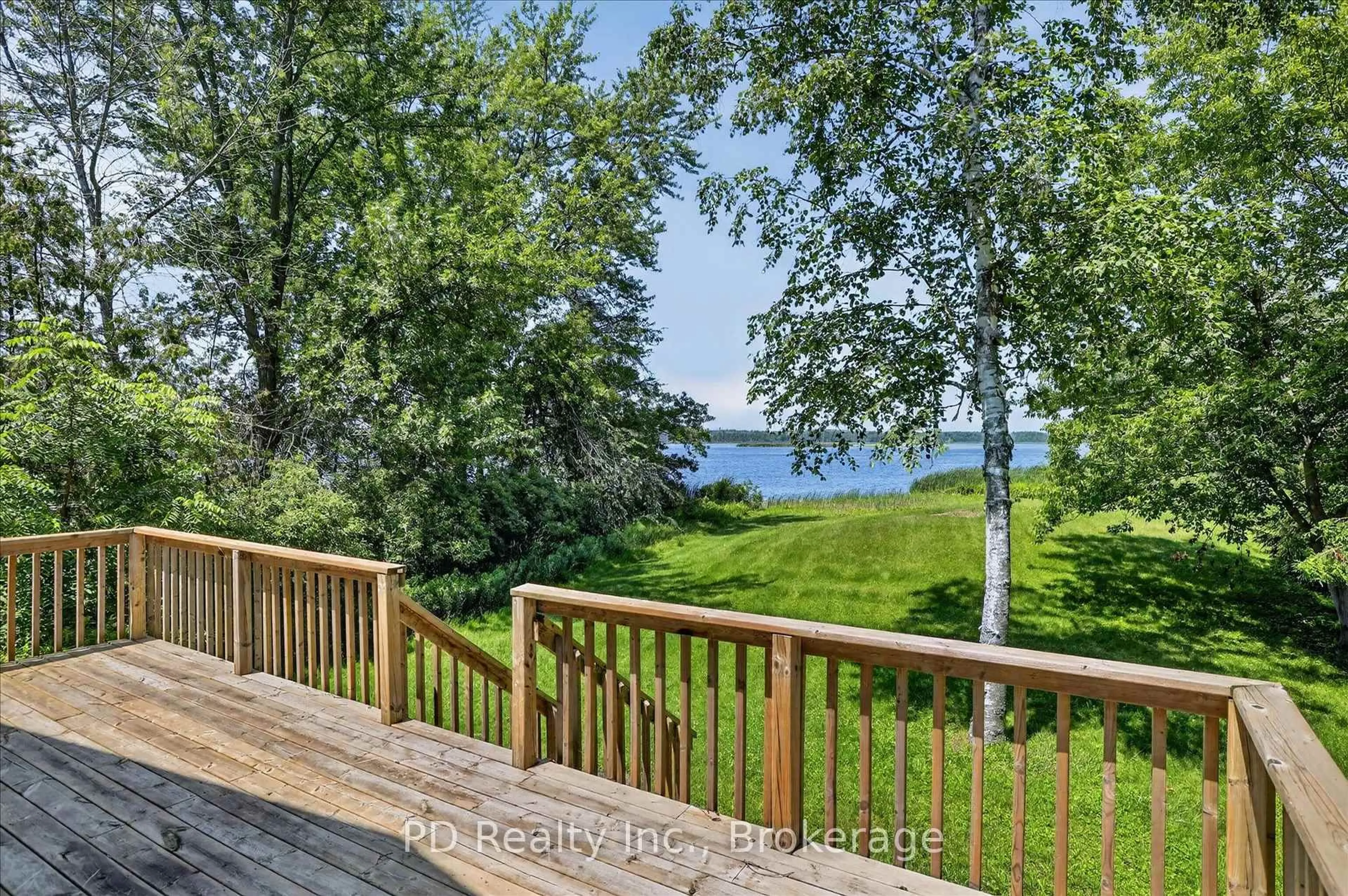 Patio, water/lake/river/ocean view for 35 Westview Dr, Kawartha Lakes Ontario K0L 2W0