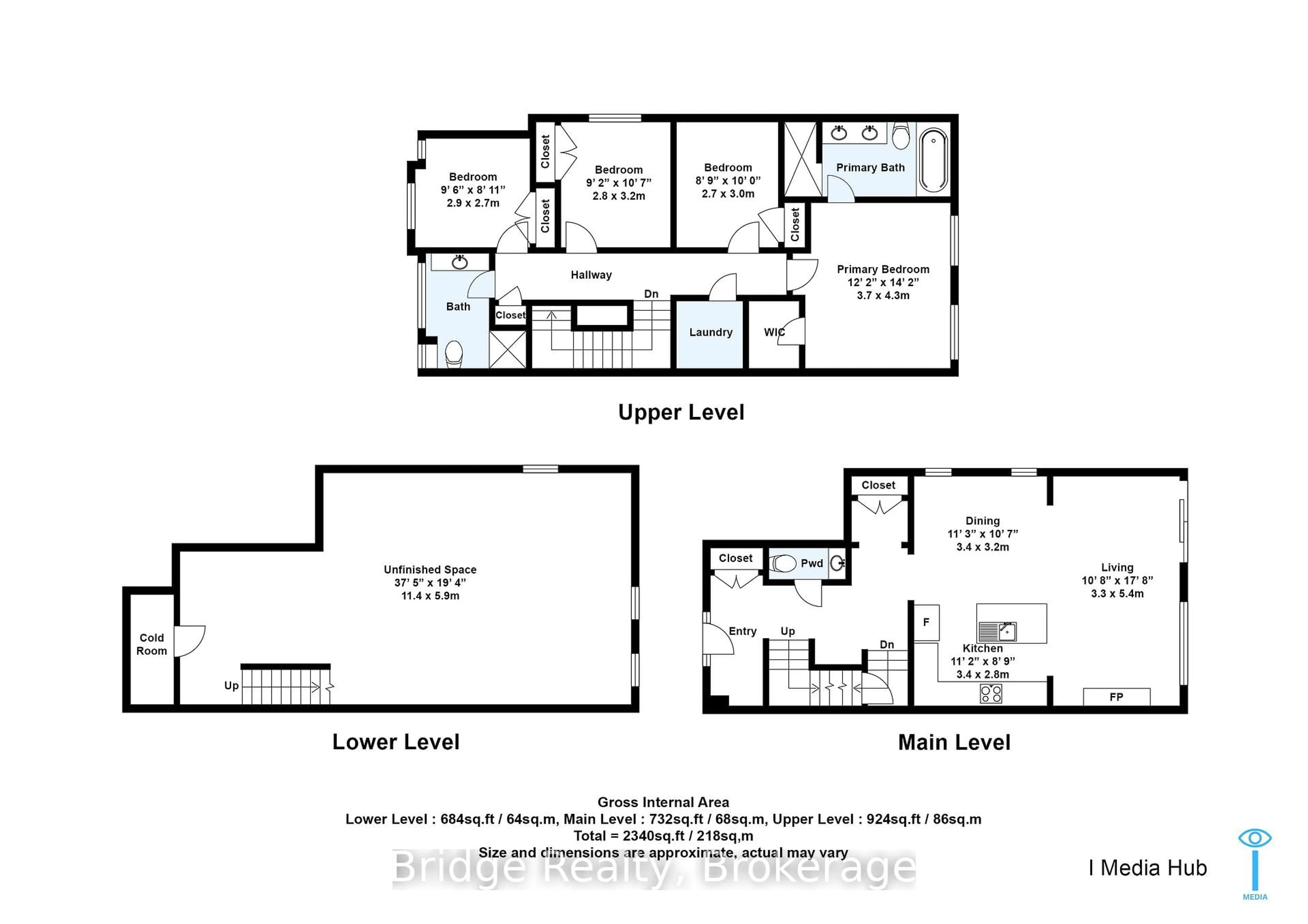 Floor plan for 892 Sobeski Ave, Woodstock Ontario N4T 0N7