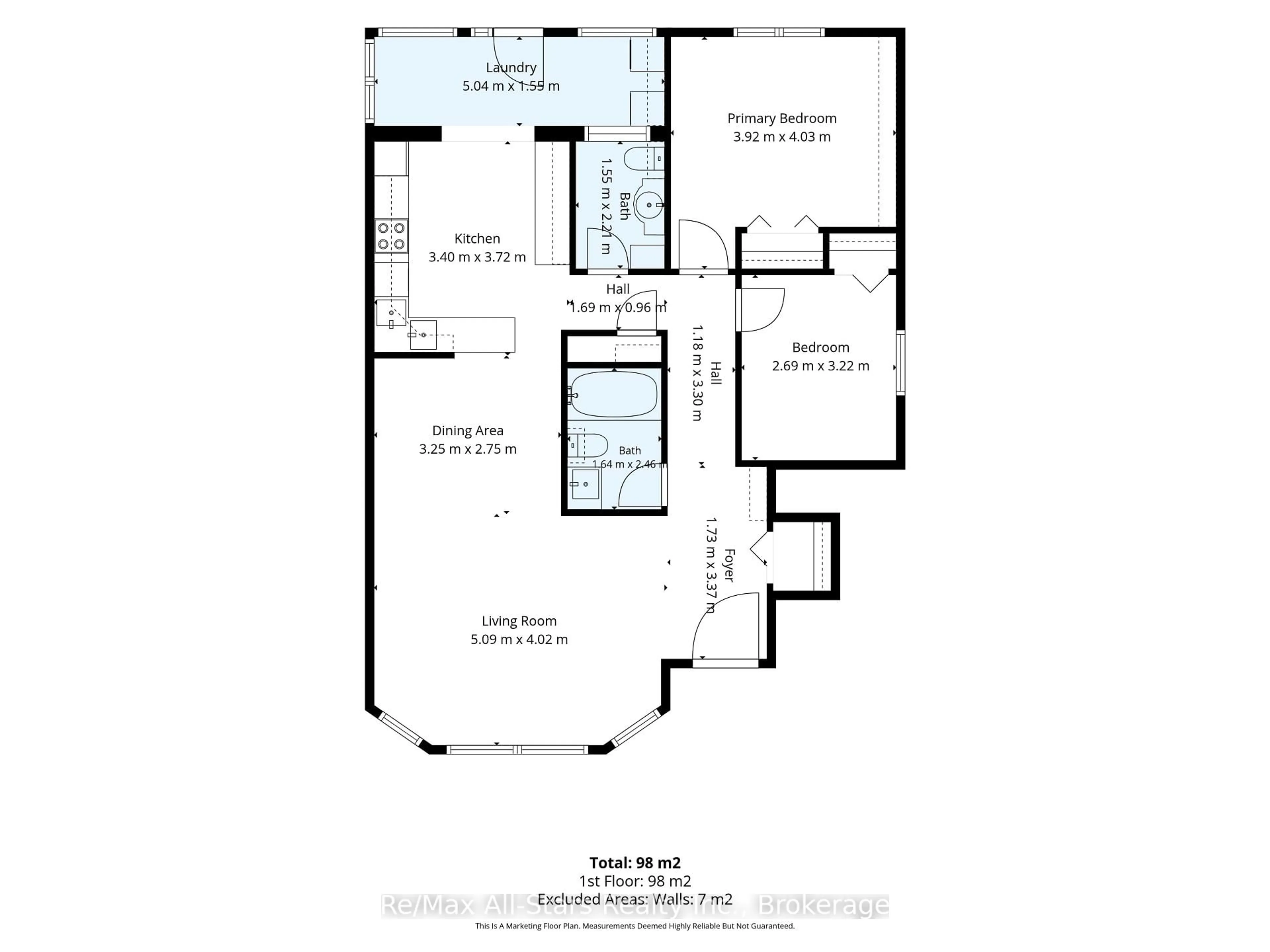 Floor plan for 53 Helen St, Kawartha Lakes Ontario K0M 1A0