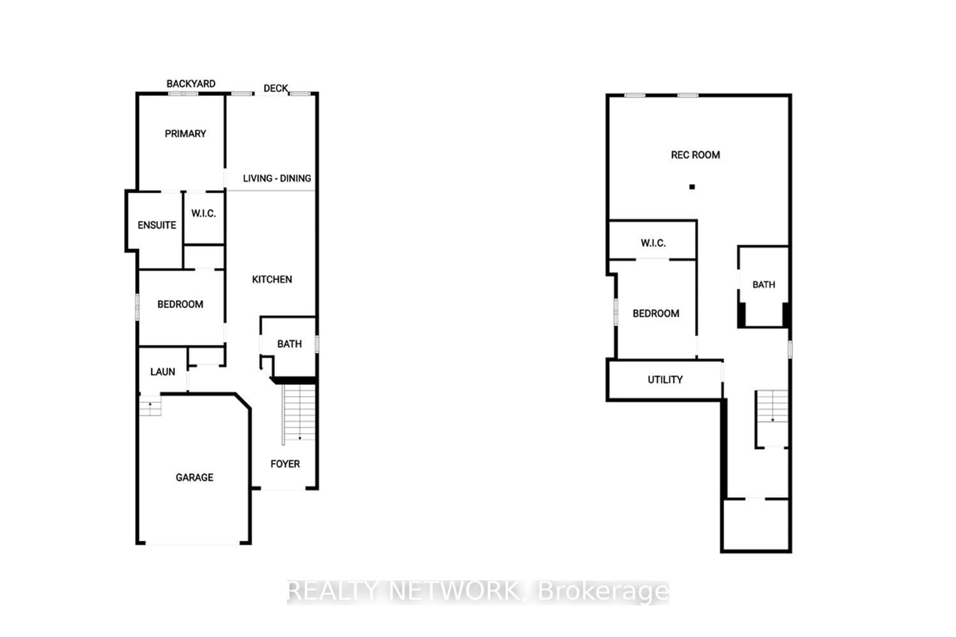 Floor plan for 132 Clough Cres, Guelph Ontario N1L 0E4