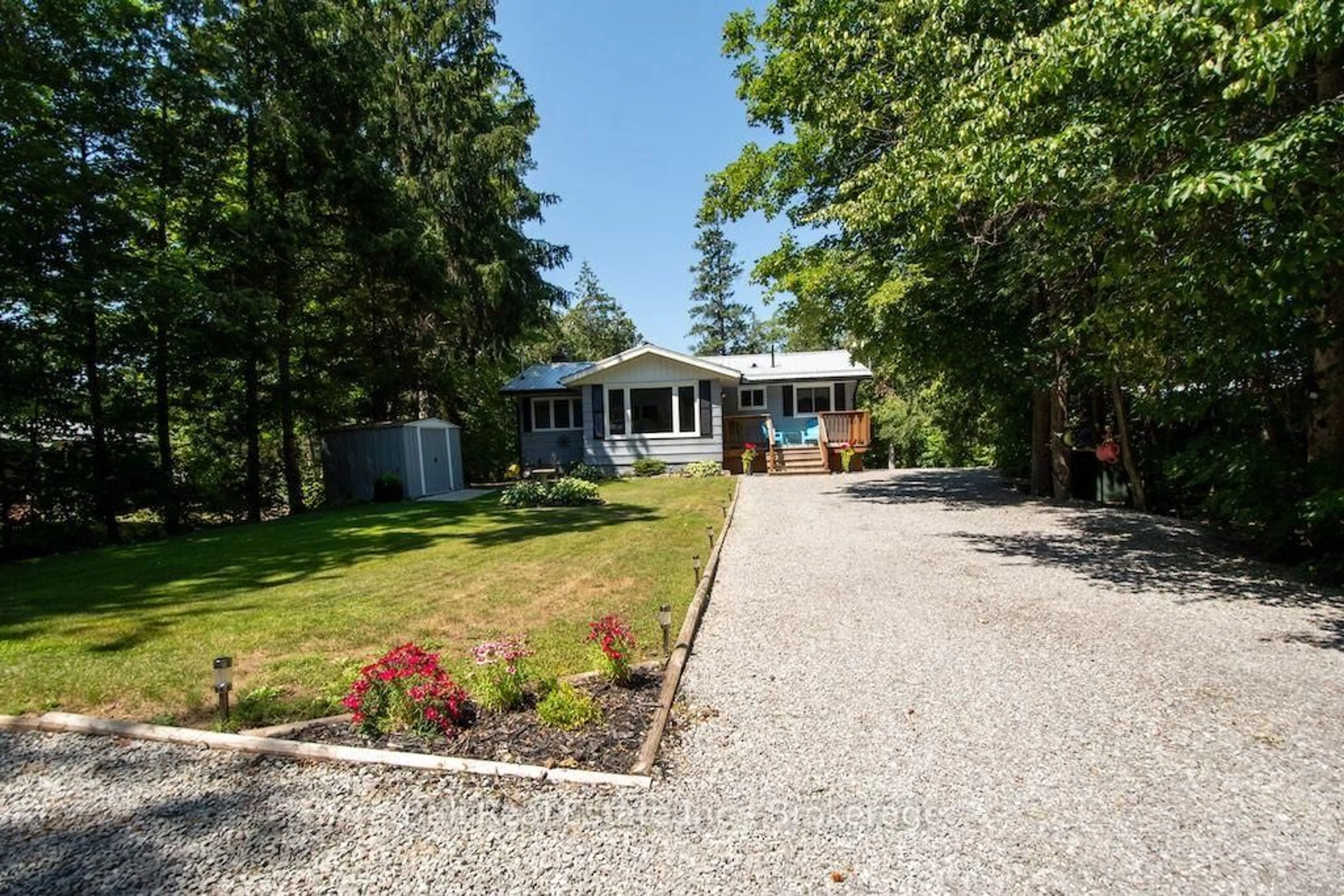 A pic from outside/outdoor area/front of a property/back of a property/a pic from drone, street for 71 Grantsville Tr, Trent Lakes Ontario K0L 1J0