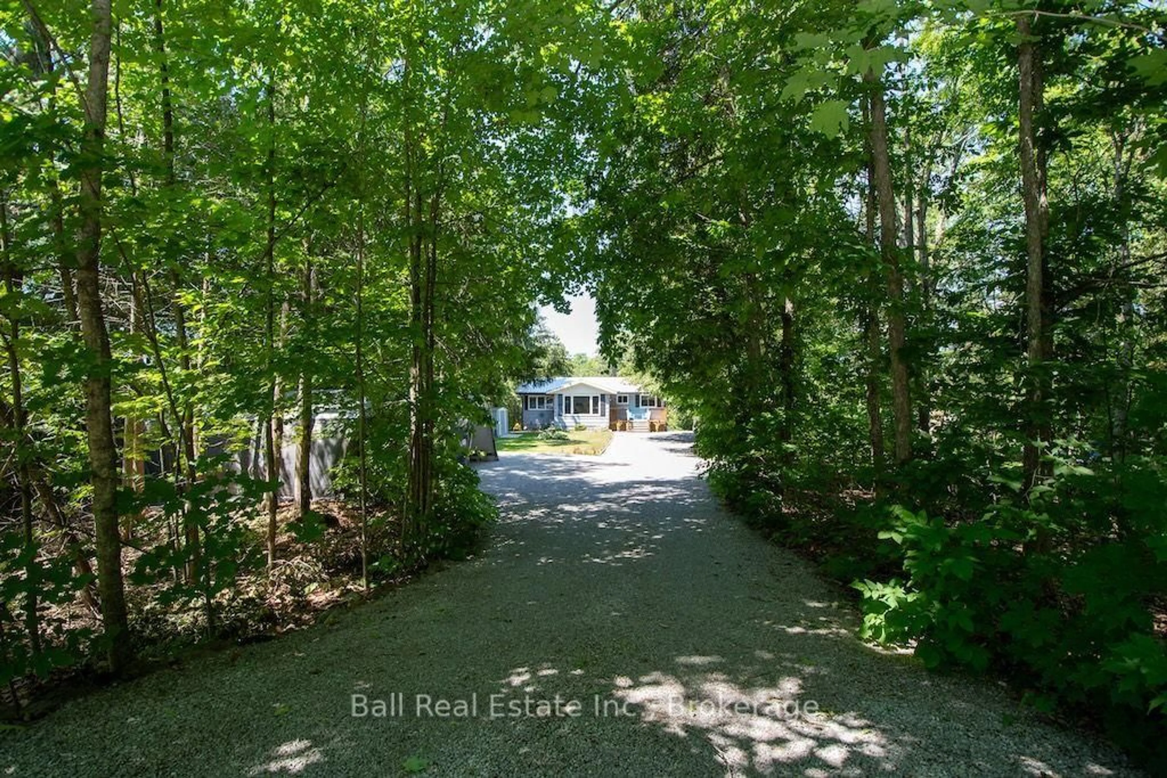 A pic from outside/outdoor area/front of a property/back of a property/a pic from drone, forest/trees view for 71 Grantsville Tr, Trent Lakes Ontario K0L 1J0