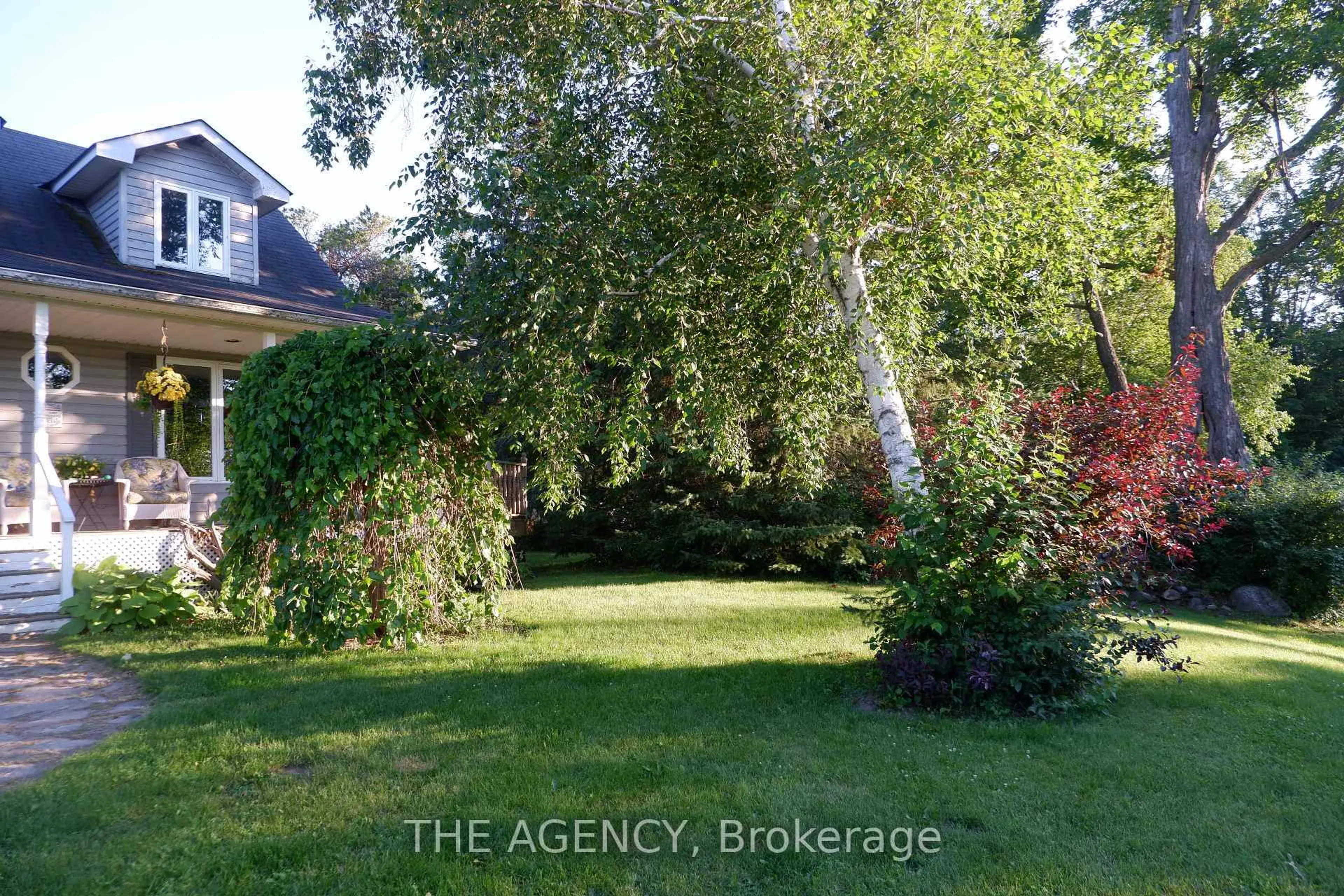 A pic from outside/outdoor area/front of a property/back of a property/a pic from drone, street for 268 YANKEE Line, Kawartha Lakes Ontario K0L 2W0