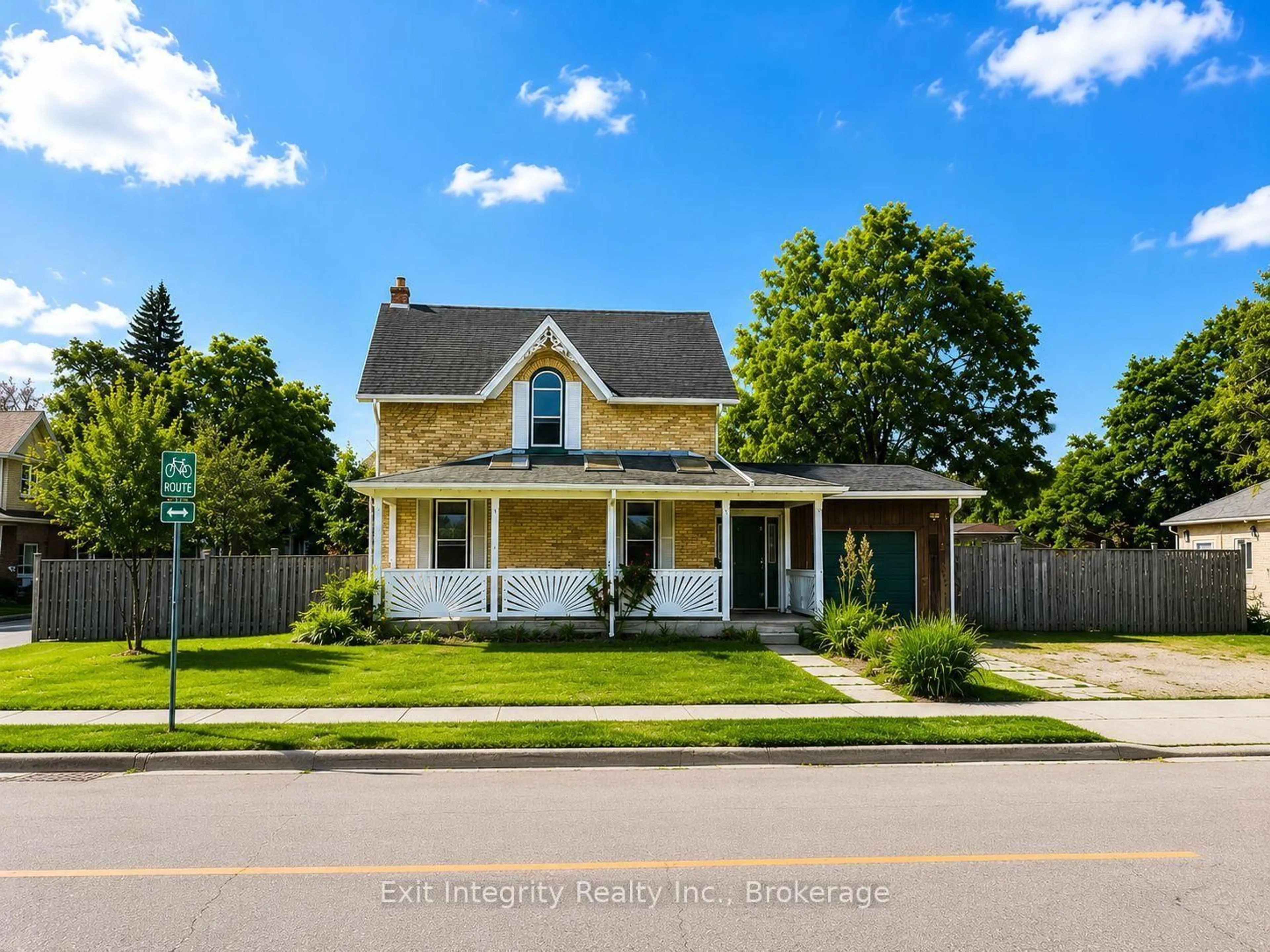 Home with vinyl exterior material, street for 62 Samuelson St, Cambridge Ontario N1R 1J9