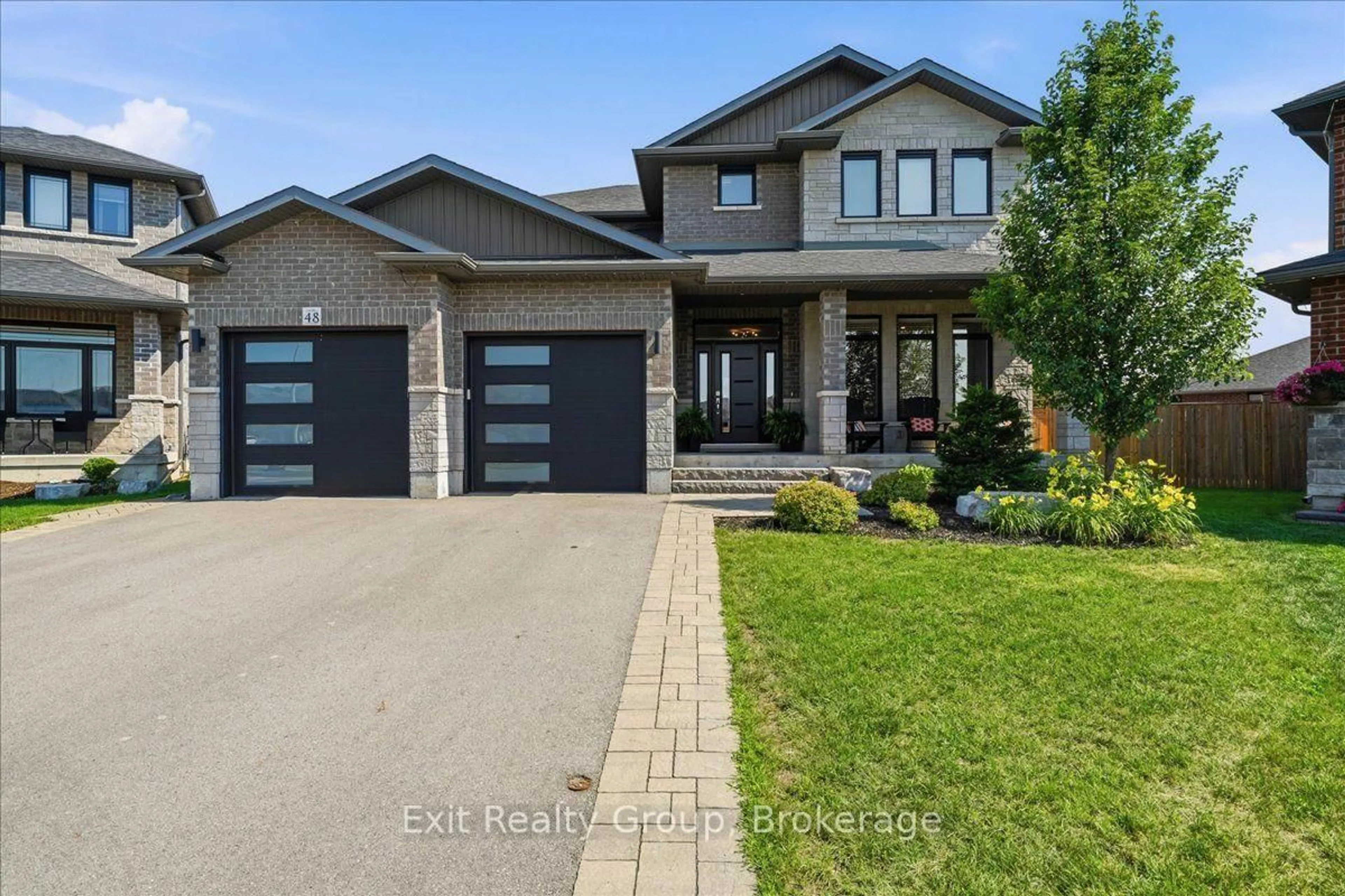 Home with brick exterior material, street for 48 Hummingbird Dr, Belleville Ontario K8N 0H7