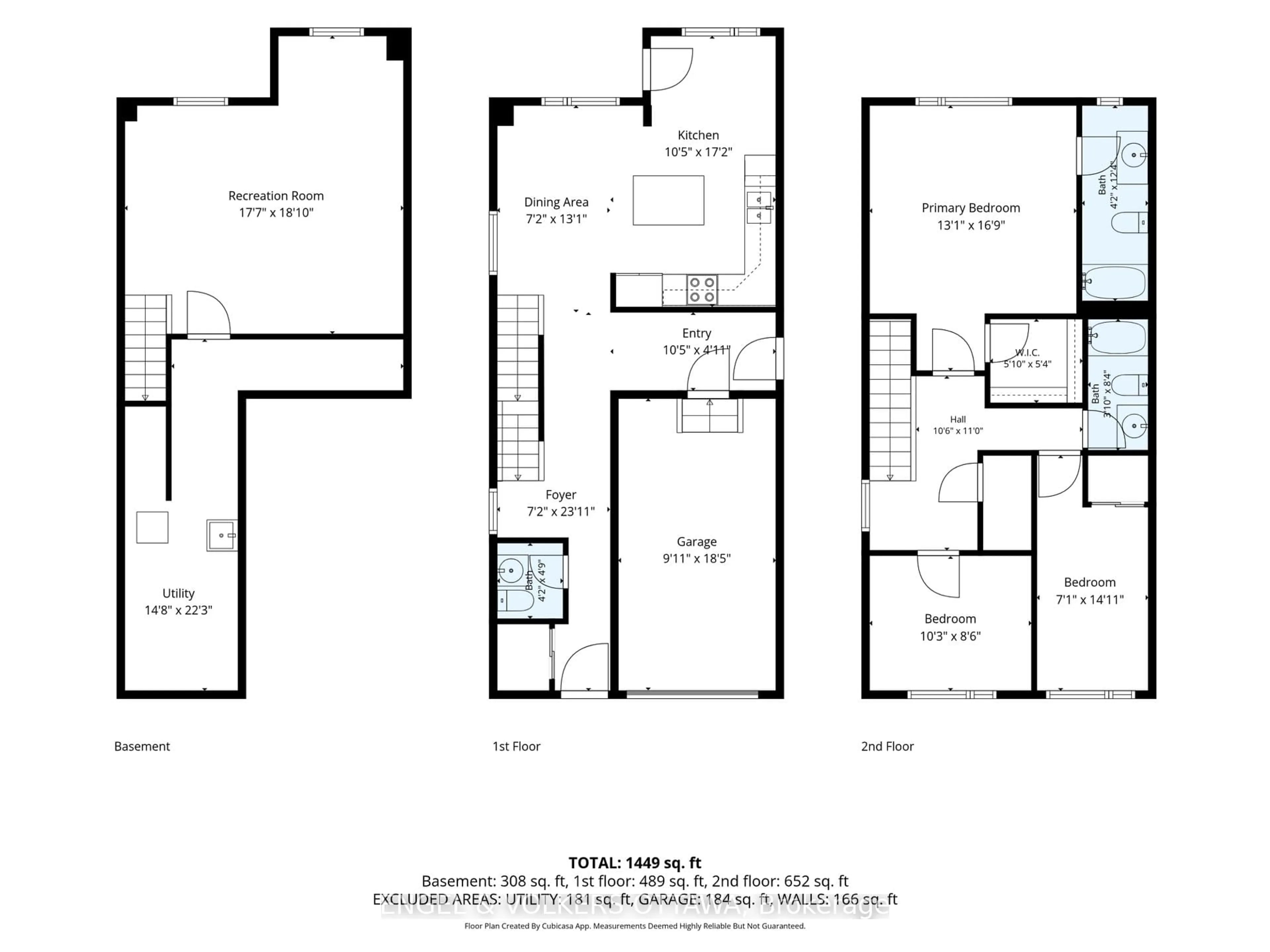 Floor plan for 728 Haflinger Row, Richmond Ontario K0A 2Z0