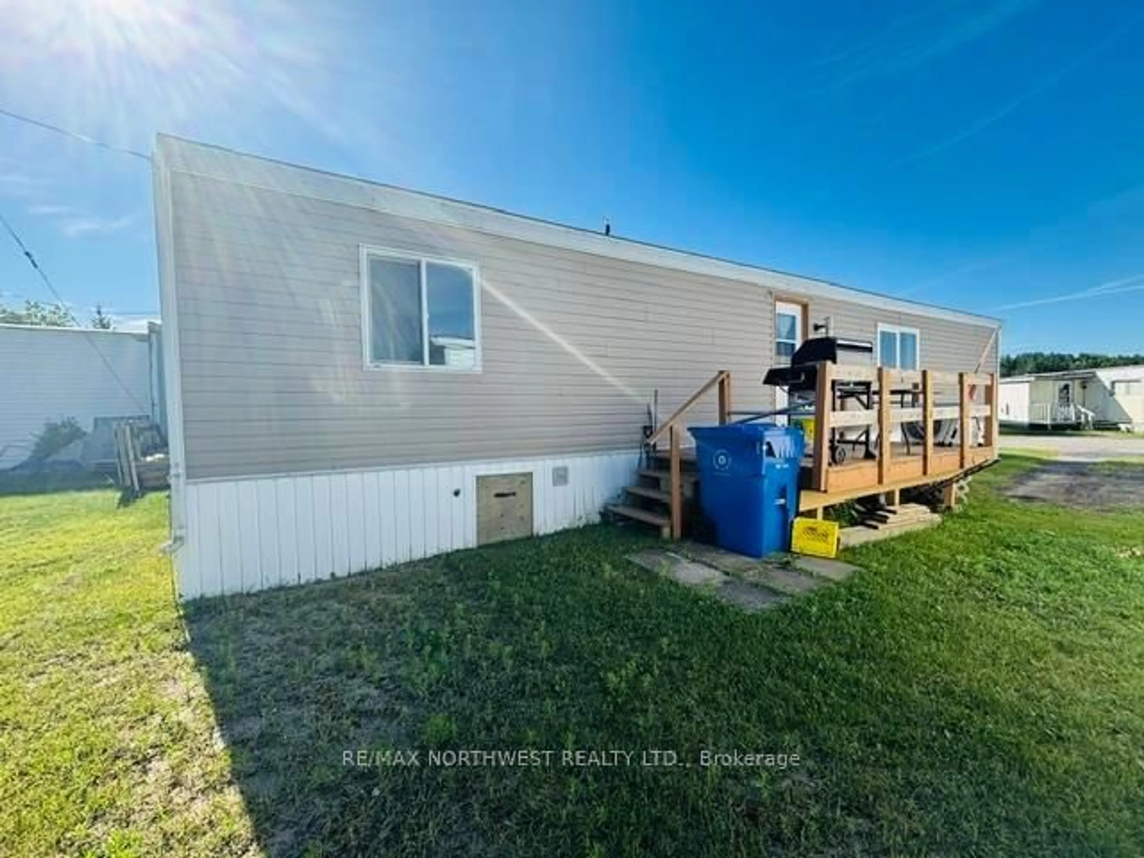Home with vinyl exterior material, water/lake/river/ocean view for #74-478 Rabbit Lake Rd, Kenora Ontario P9N 4M7