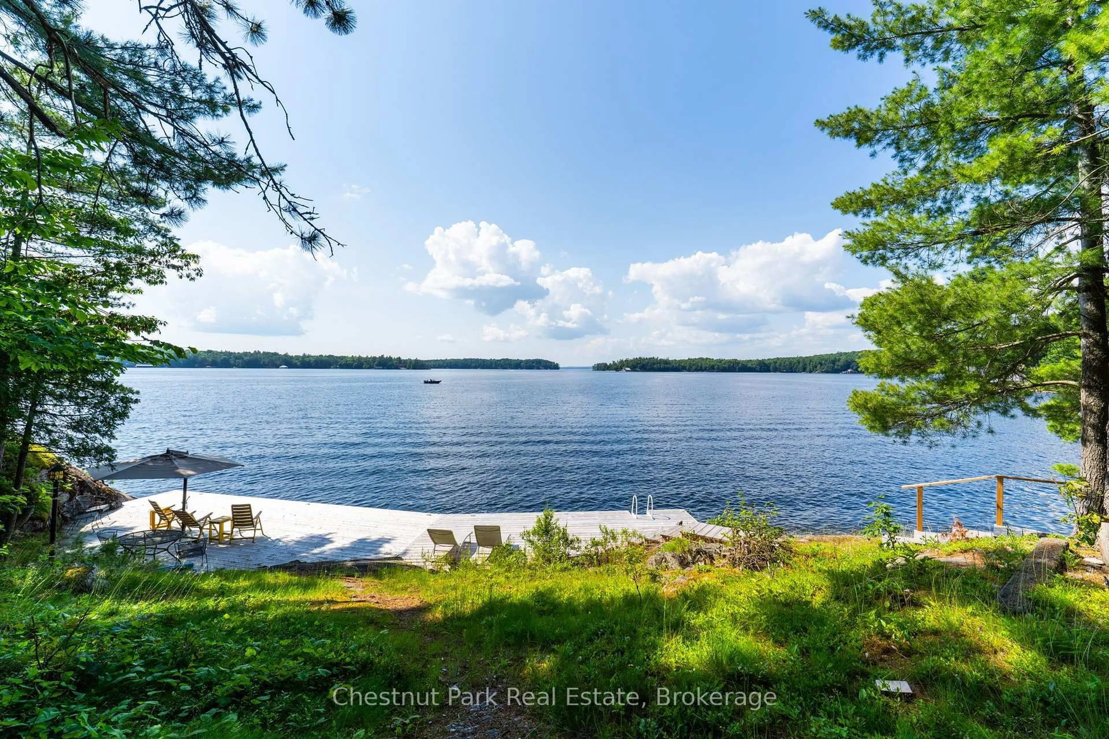 Patio, water/lake/river/ocean view for 1218 Purdy Rd, Muskoka Lakes Ontario P0B 1P0