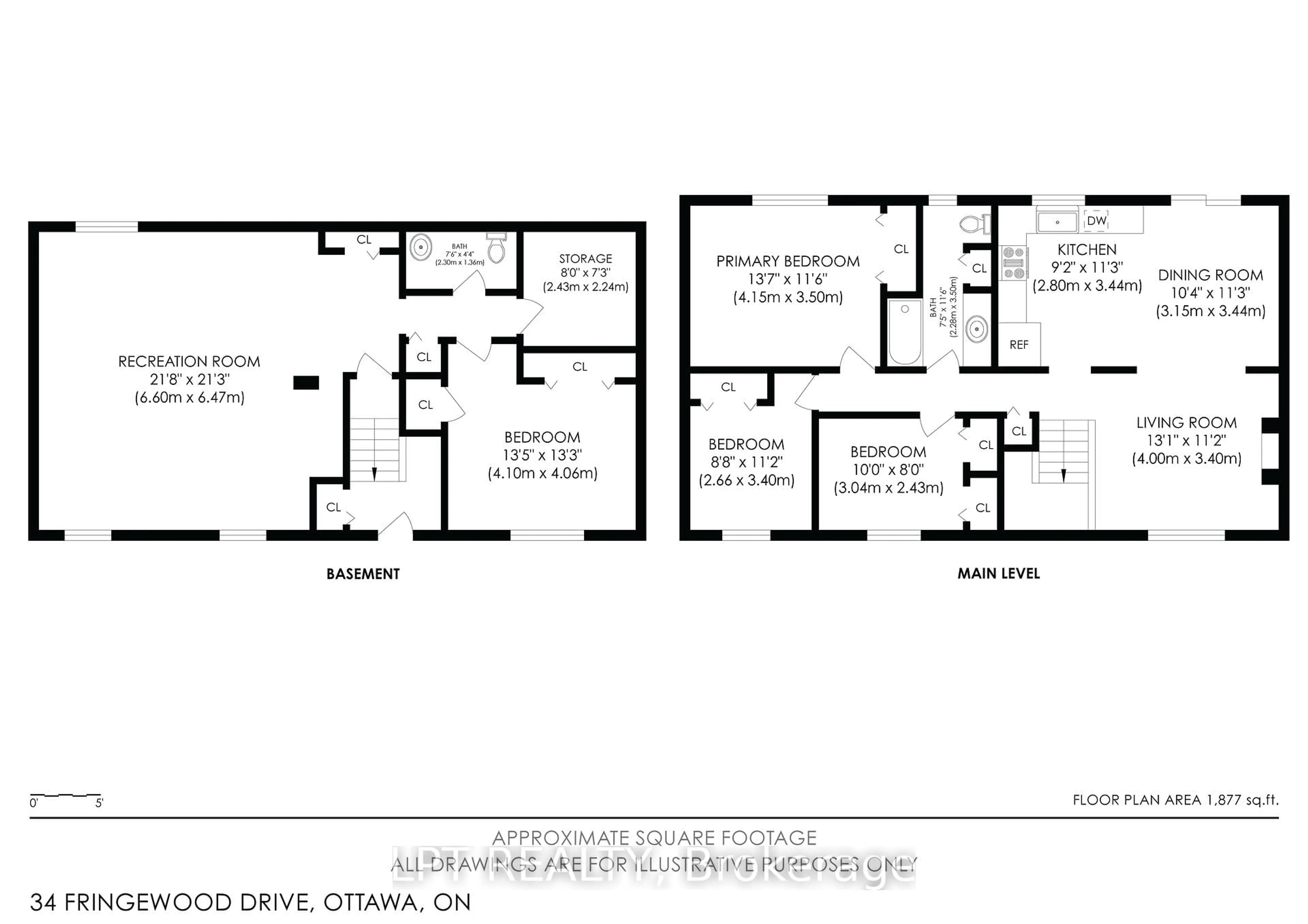 Floor plan for 34 Fringewood Dr, Stittsville Ontario K2S 1V1