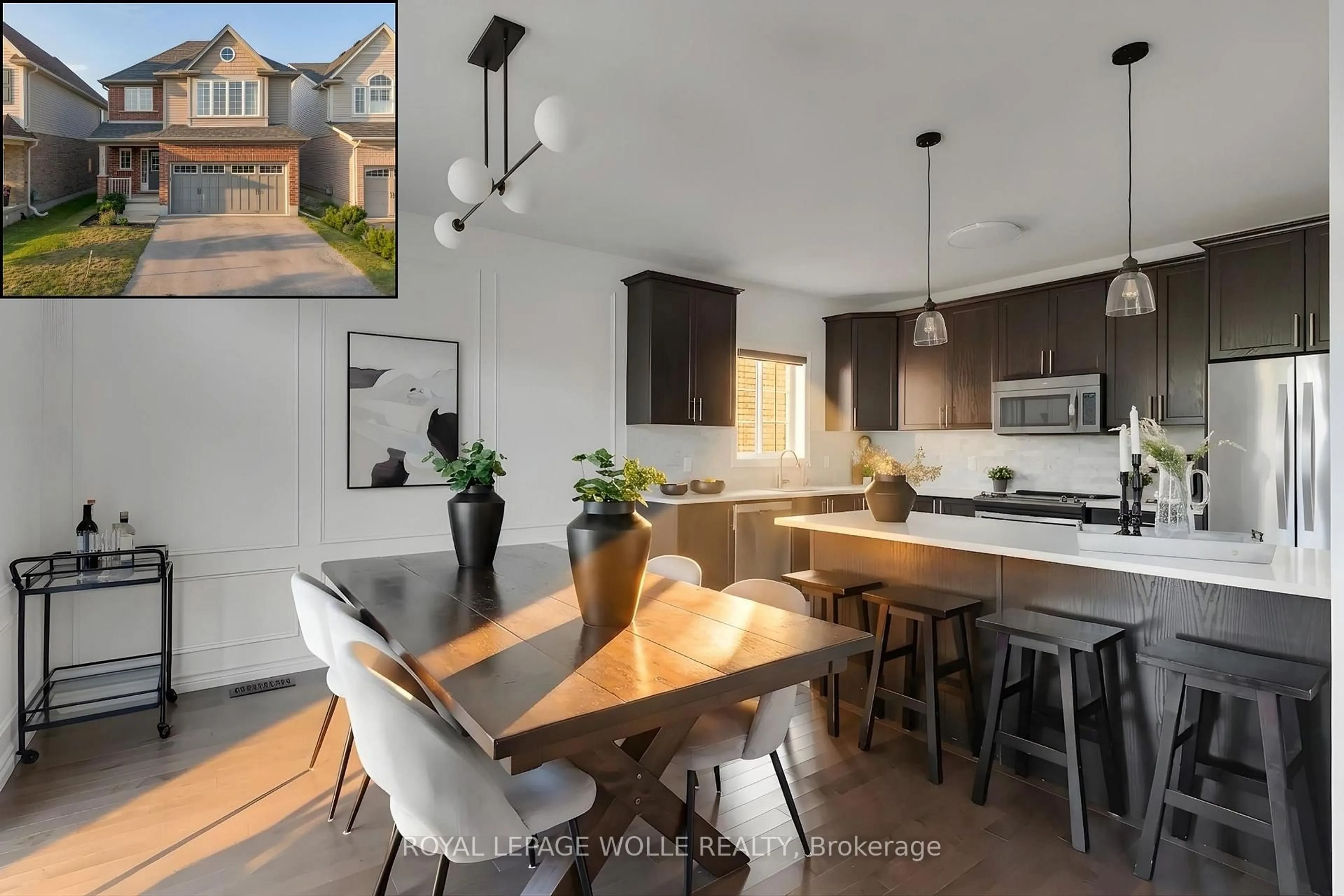 Open concept kitchen, unknown for 143 Stillwater St, Kitchener Ontario N2A 0J2