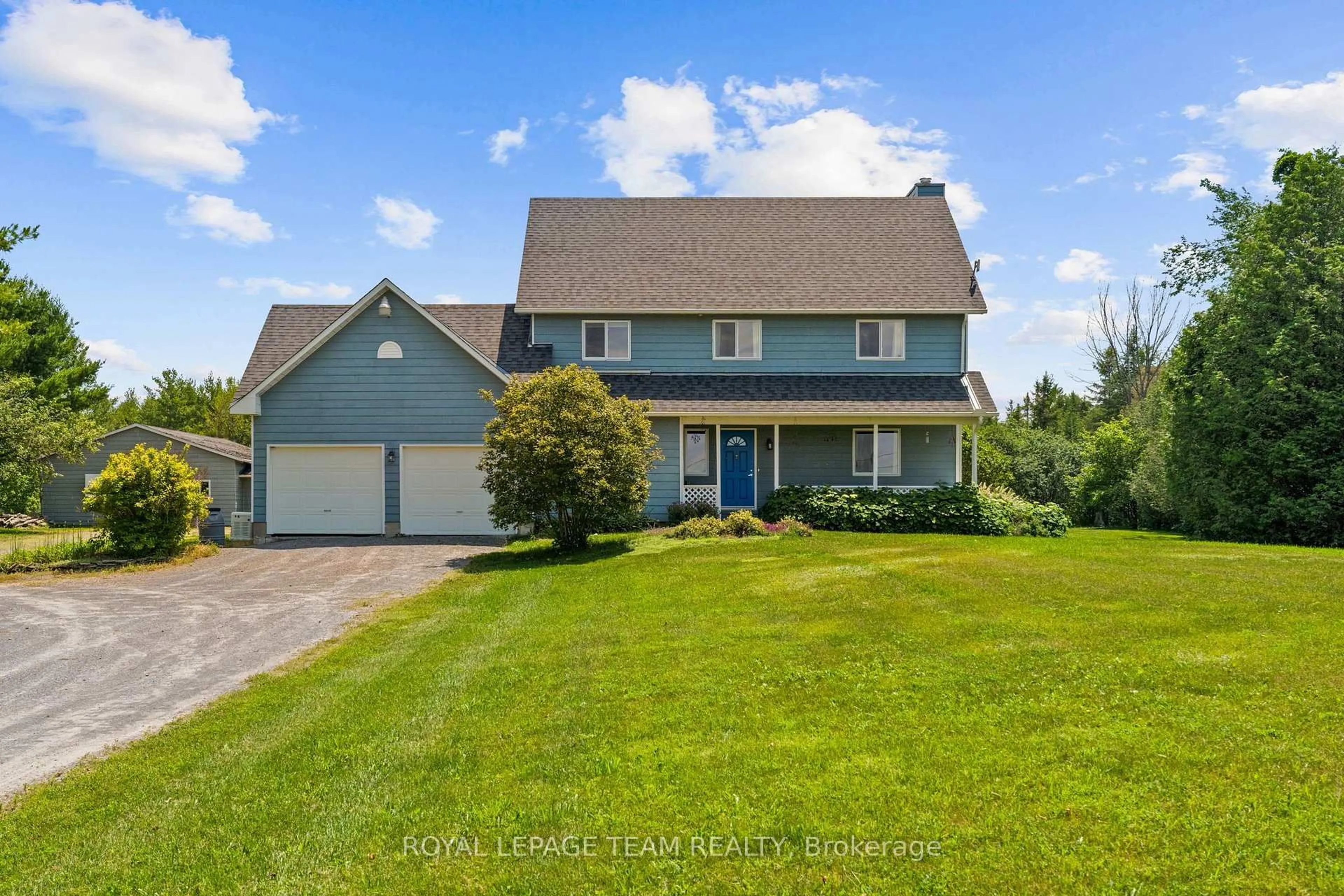 A pic from outside/outdoor area/front of a property/back of a property/a pic from drone, water/lake/river/ocean view for 9123 Mcarton Rd, Almonte Ontario K0A 1A0