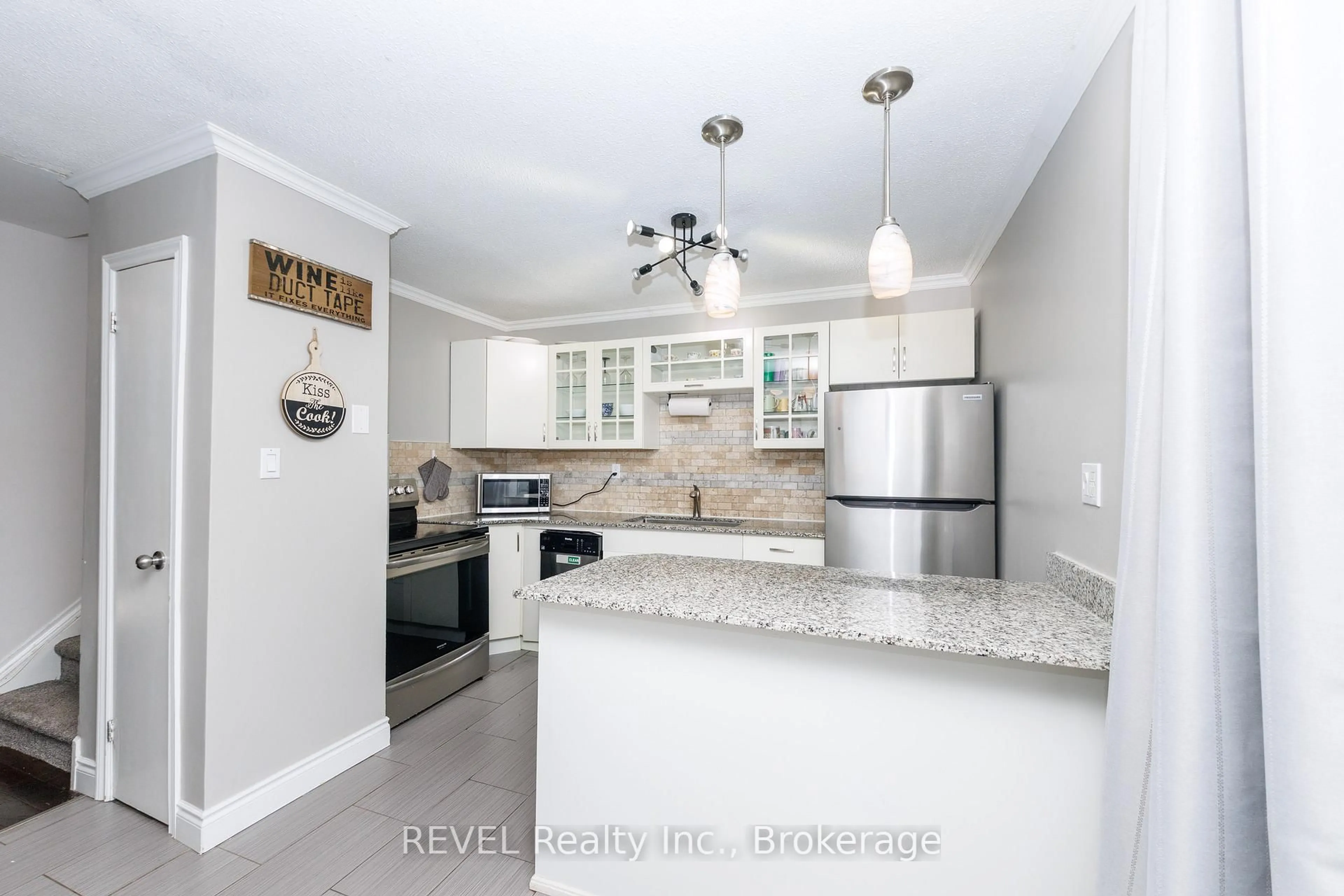 Open concept kitchen, unknown for 1300 Upper Ottawa St #43, Hamilton Ontario L8W 1M8