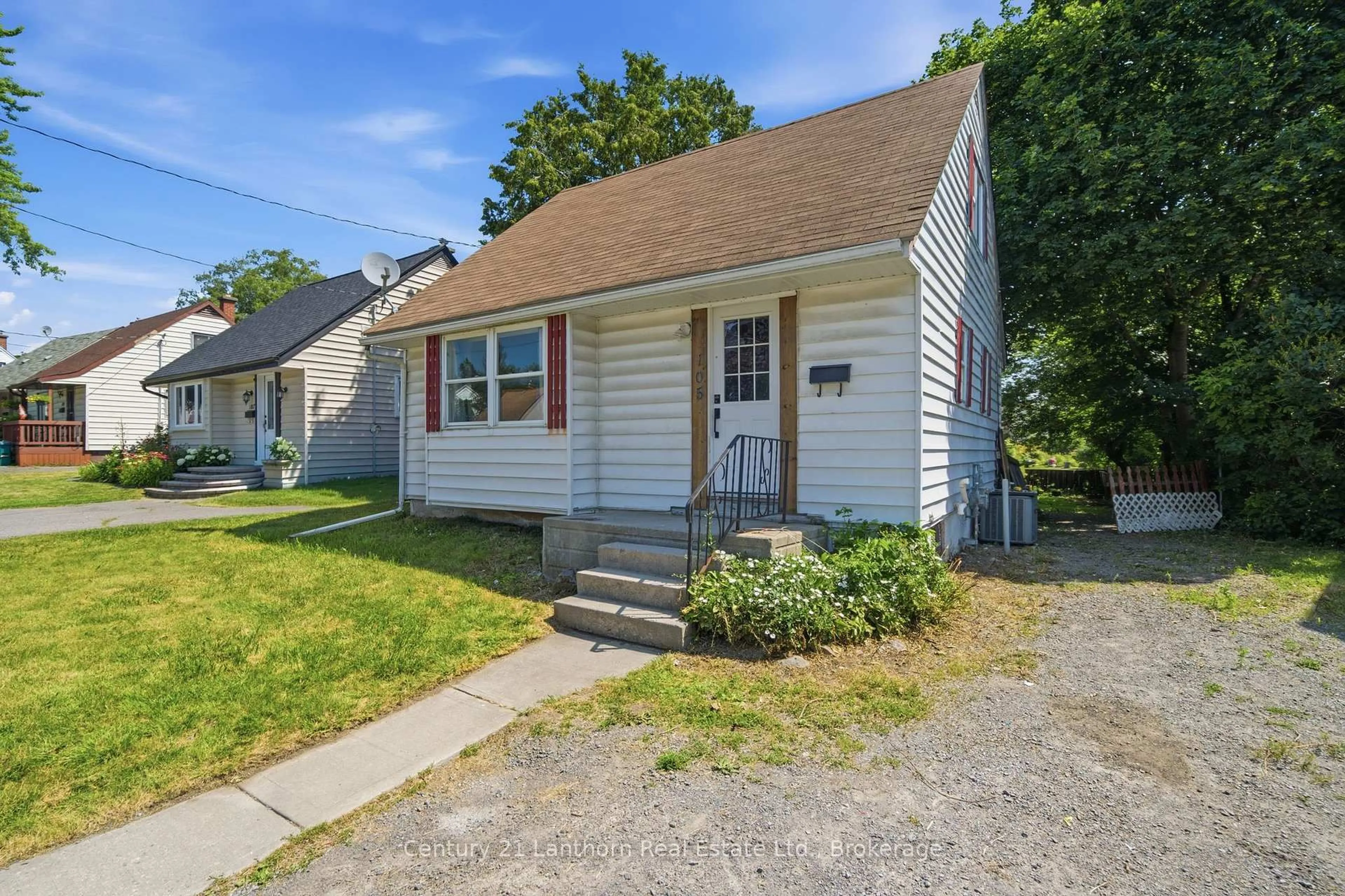 Home with vinyl exterior material, street for 105 Humewood Dr, Belleville Ontario K8N 4E5