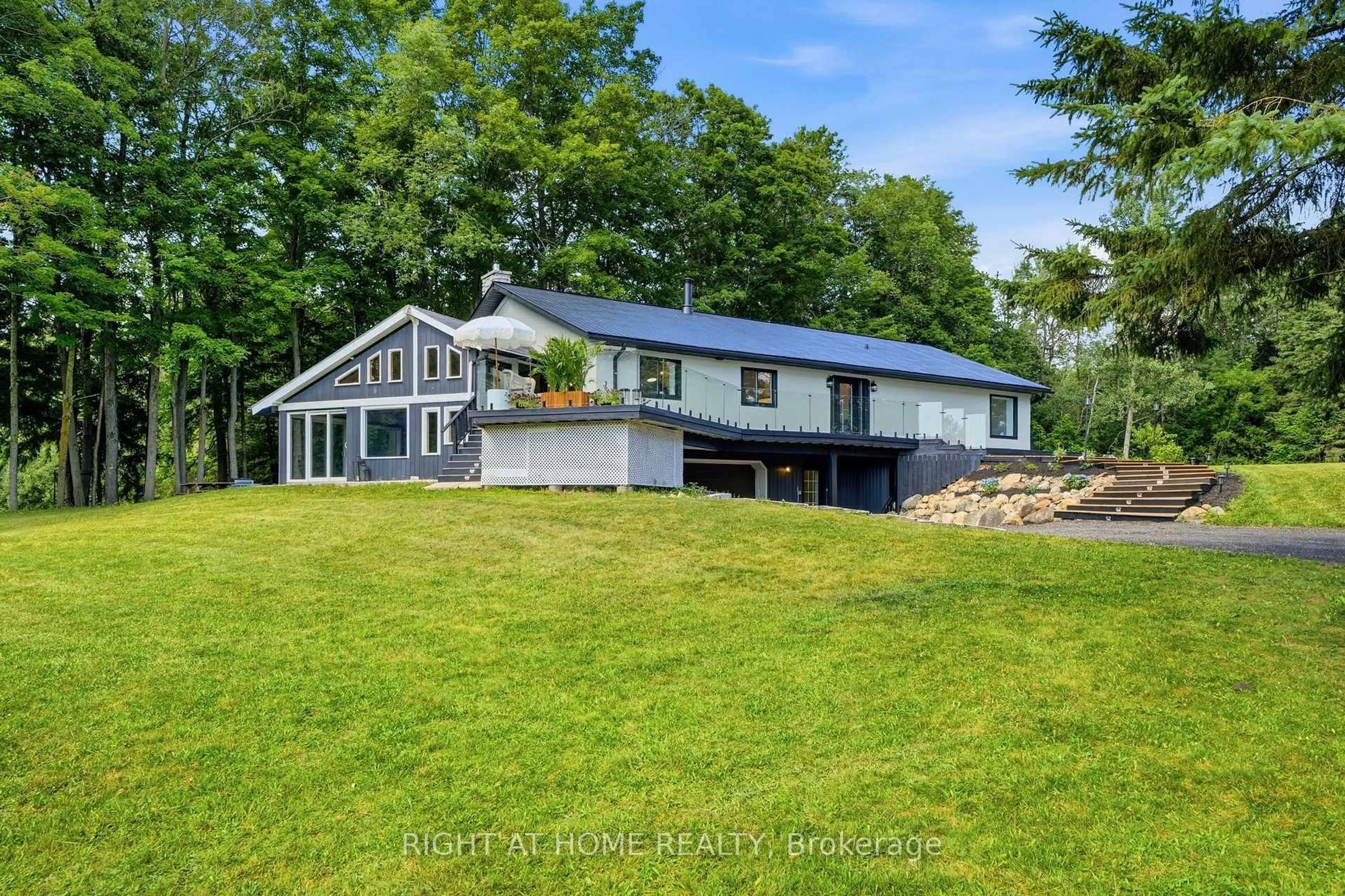 A pic from outside/outdoor area/front of a property/back of a property/a pic from drone, water/lake/river/ocean view for 5609 4th Line, Erin Ontario N0B 1Z0