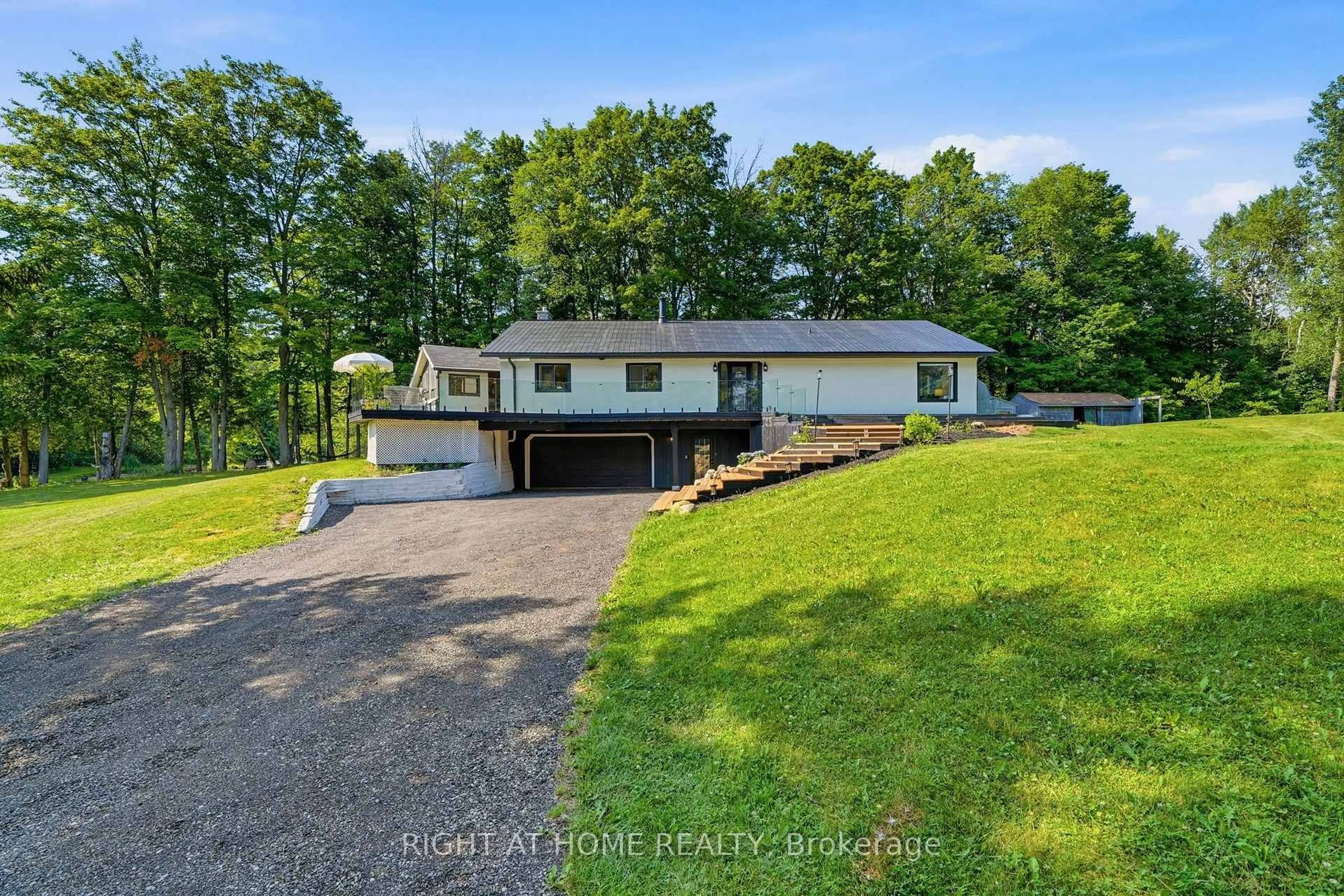 A pic from outside/outdoor area/front of a property/back of a property/a pic from drone, water/lake/river/ocean view for 5609 4th Line, Erin Ontario N0B 1Z0