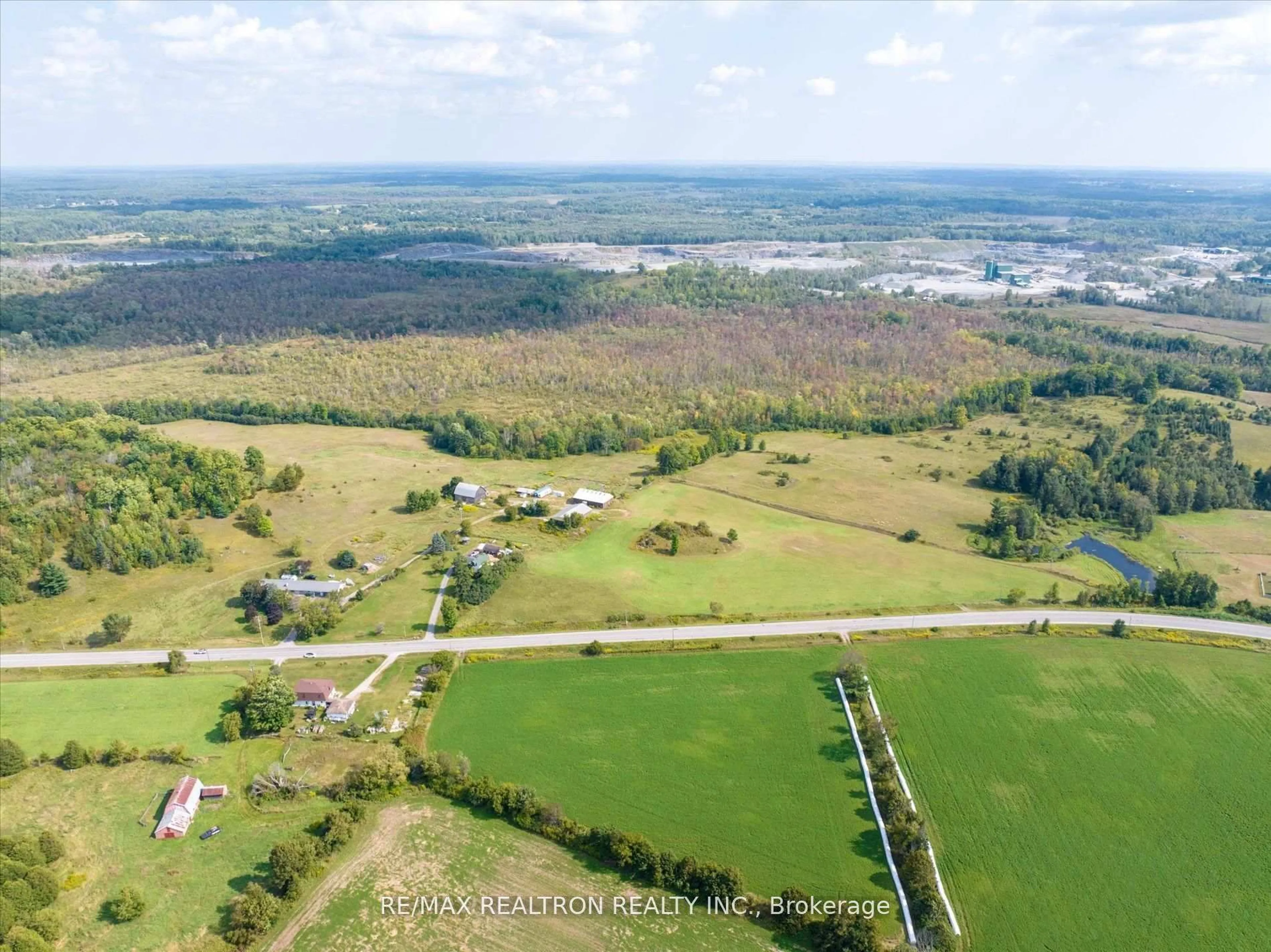 A pic from outside/outdoor area/front of a property/back of a property/a pic from drone, water/lake/river/ocean view for 887 County 48 Rd, Havelock-Belmont-Methuen Ontario K0L 1Z0