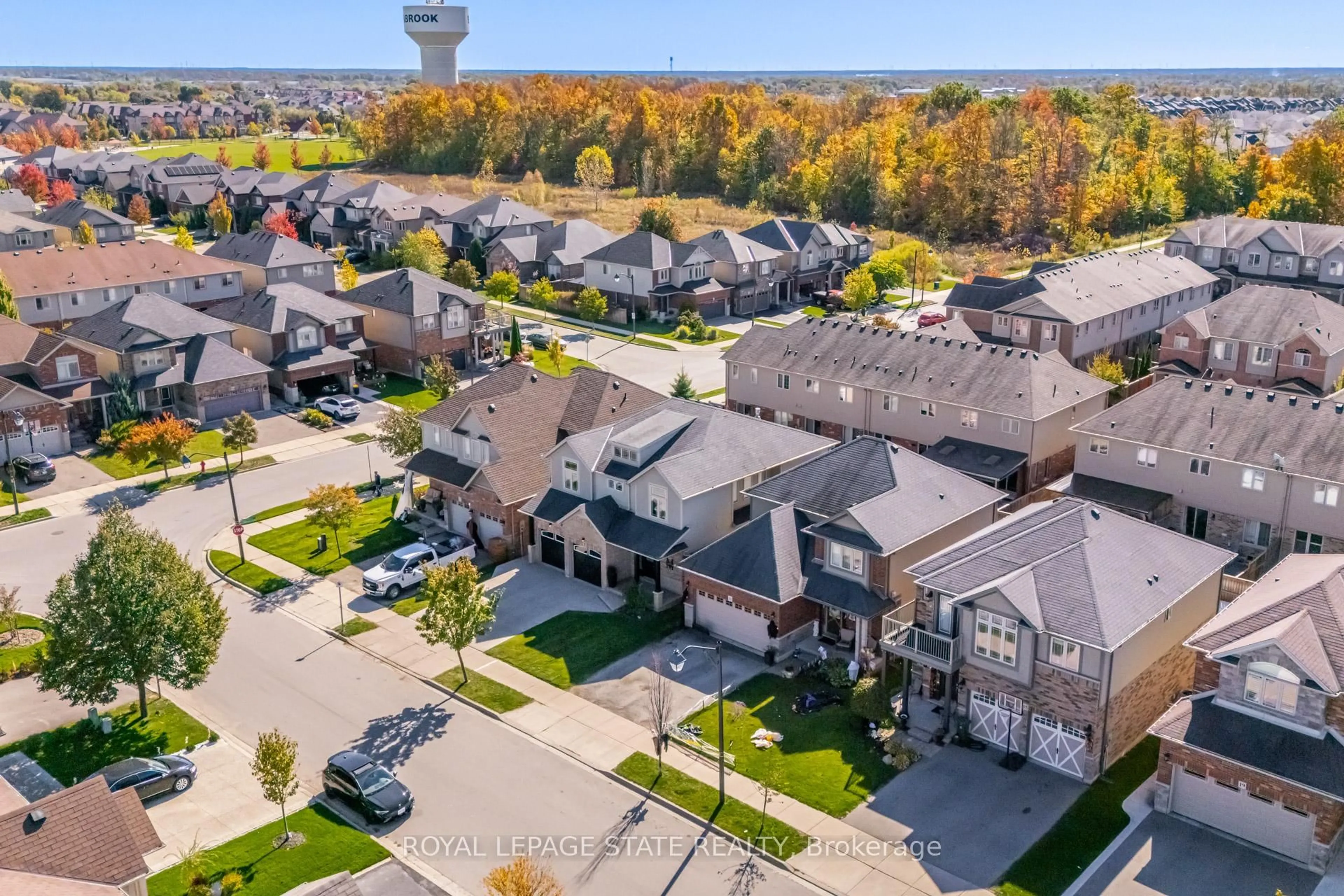 A pic from outside/outdoor area/front of a property/back of a property/a pic from drone, street for 7 Kinsman Dr, Hamilton Ontario L0R 1C0