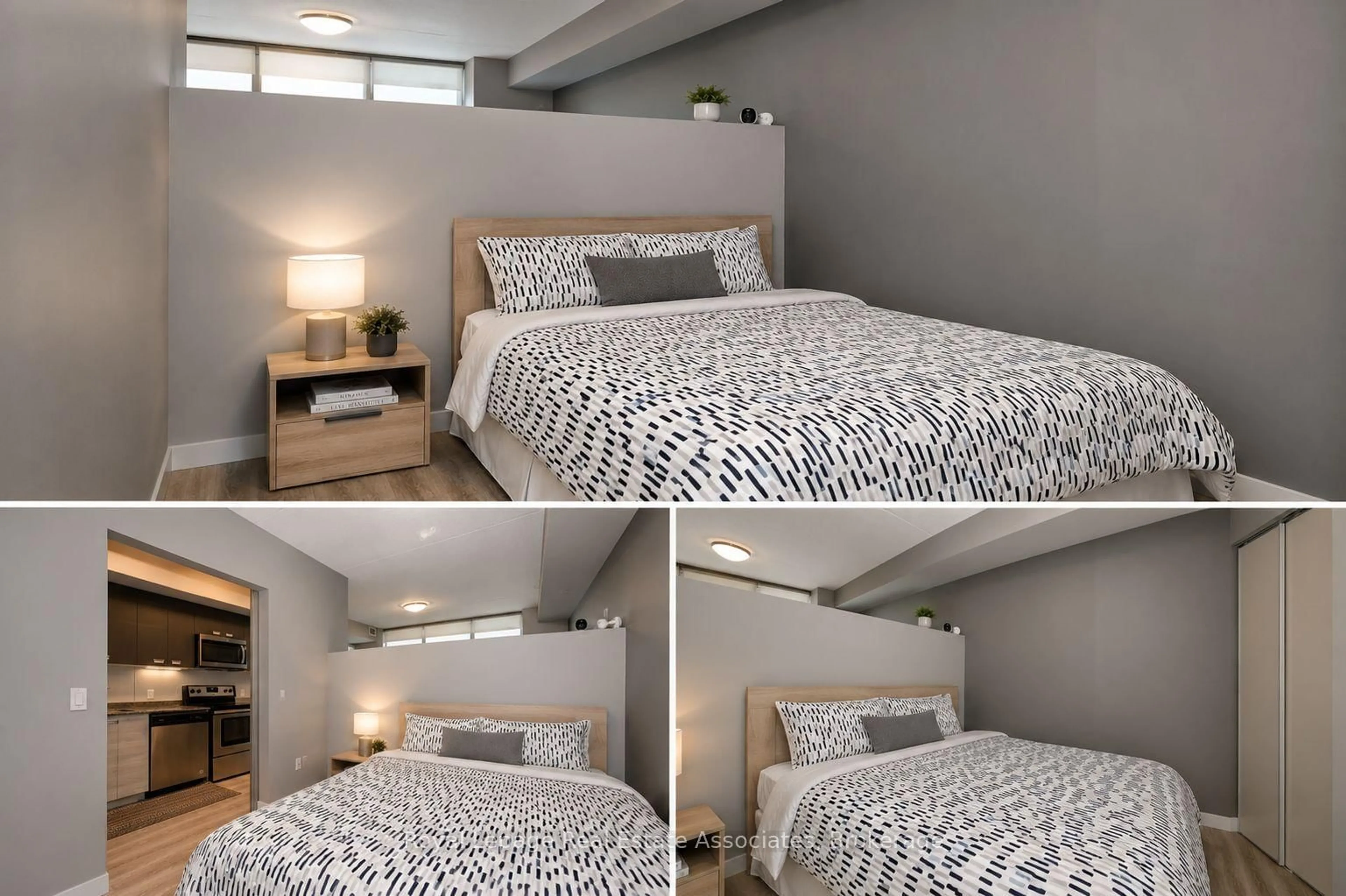Bedroom with bed, unknown for 250 Albert St #319, Waterloo Ontario N2L 0H5