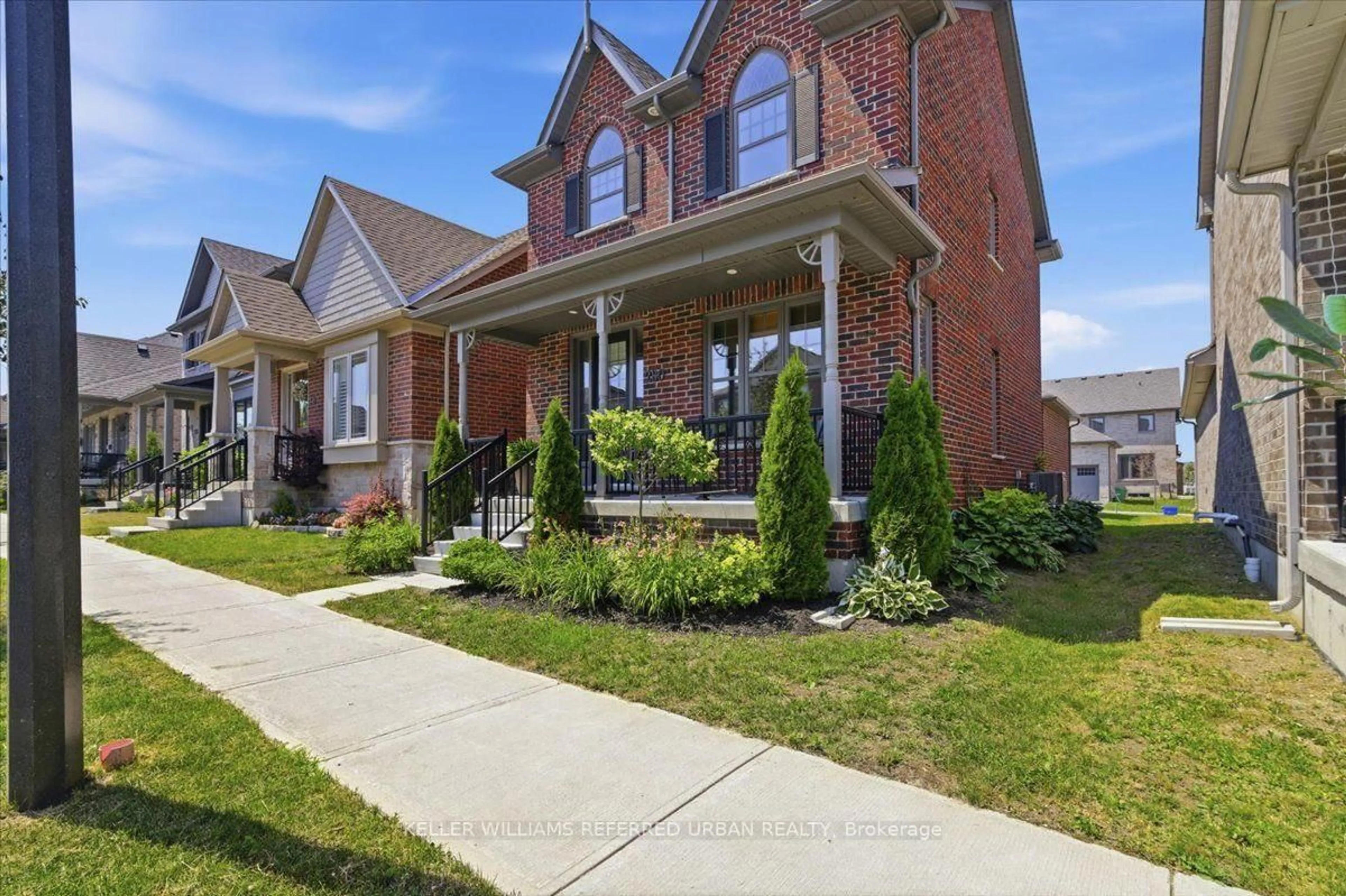 Home with brick exterior material, street for 280 Noftall Gdns, Peterborough Ontario K9H 0H9