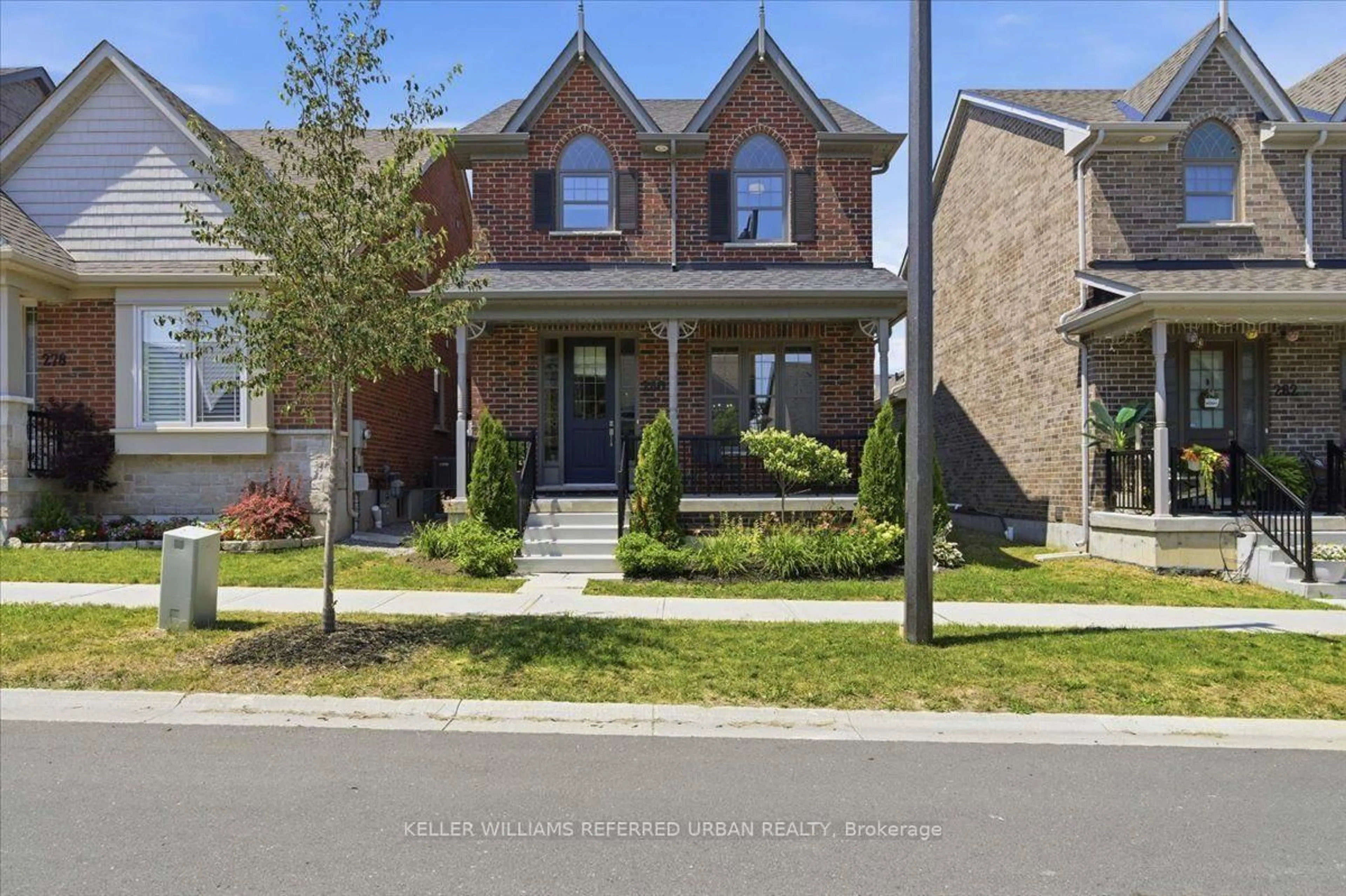 Home with brick exterior material, street for 280 Noftall Gdns, Peterborough Ontario K9H 0H9