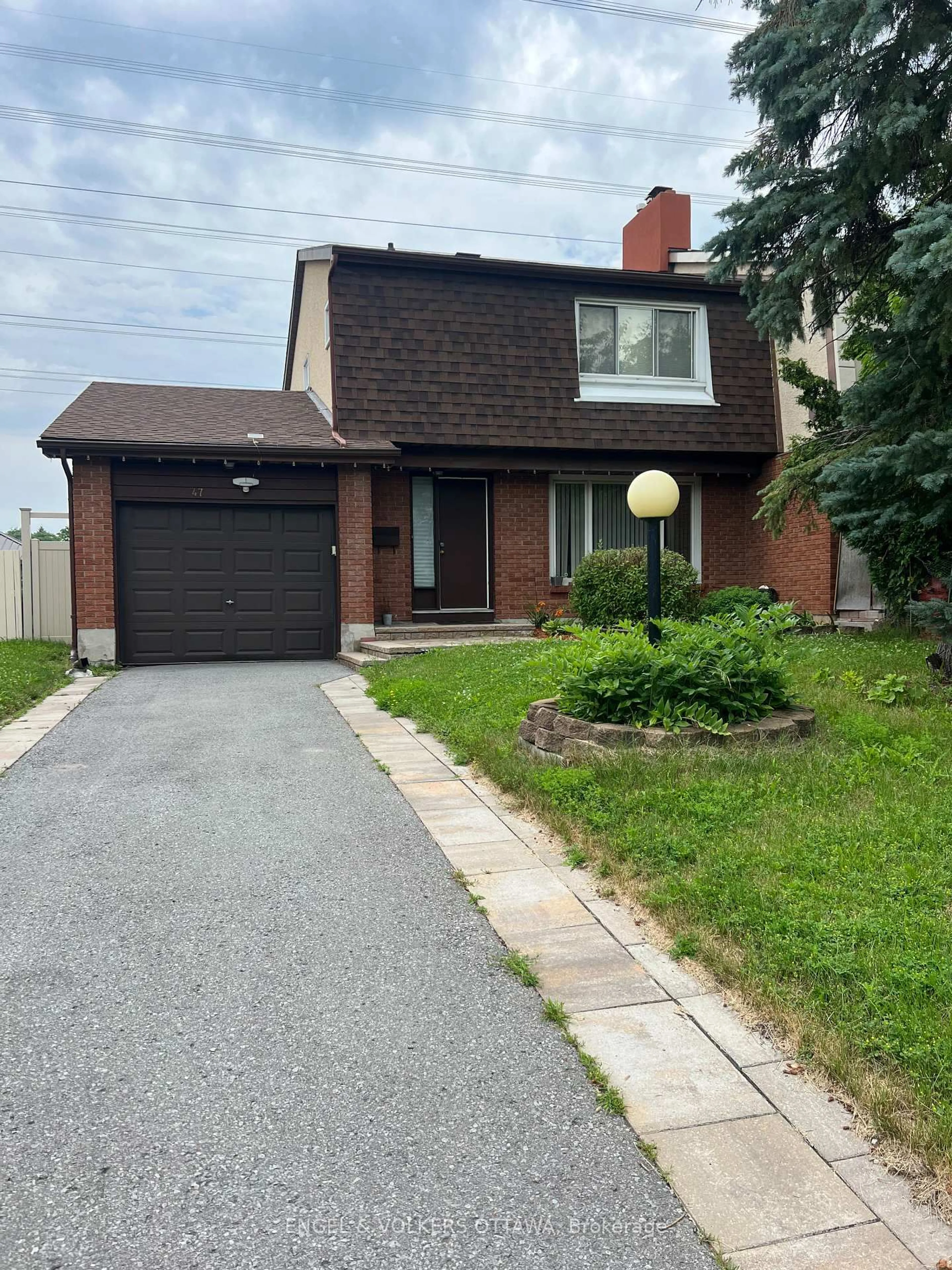 Home with brick exterior material, street for 47 Benlea Dr, Ottawa Ontario K2G 4A3
