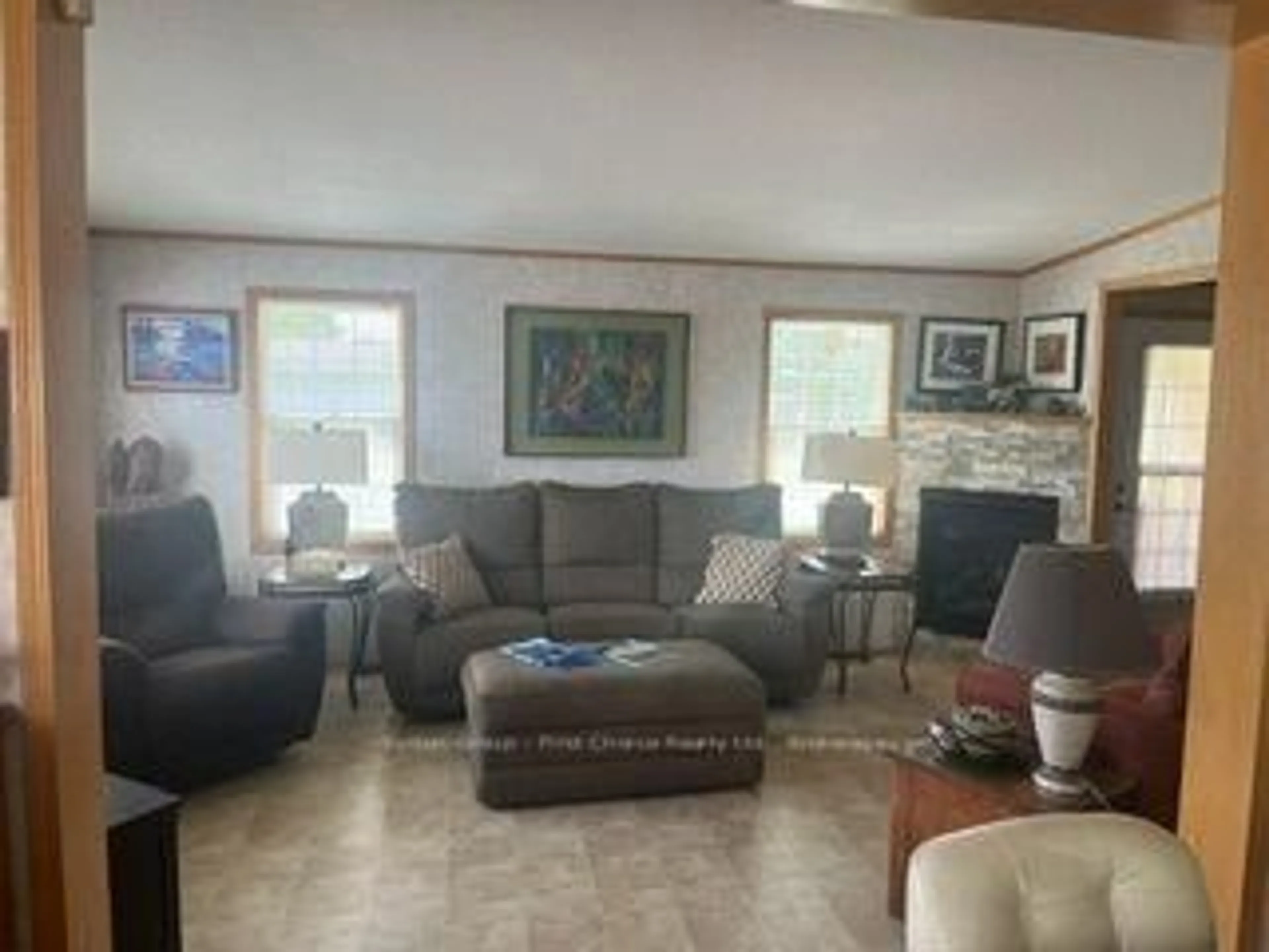 Living room with furniture, unknown for 1 25 Thames Rd, St. Marys Ontario N4X 1C4