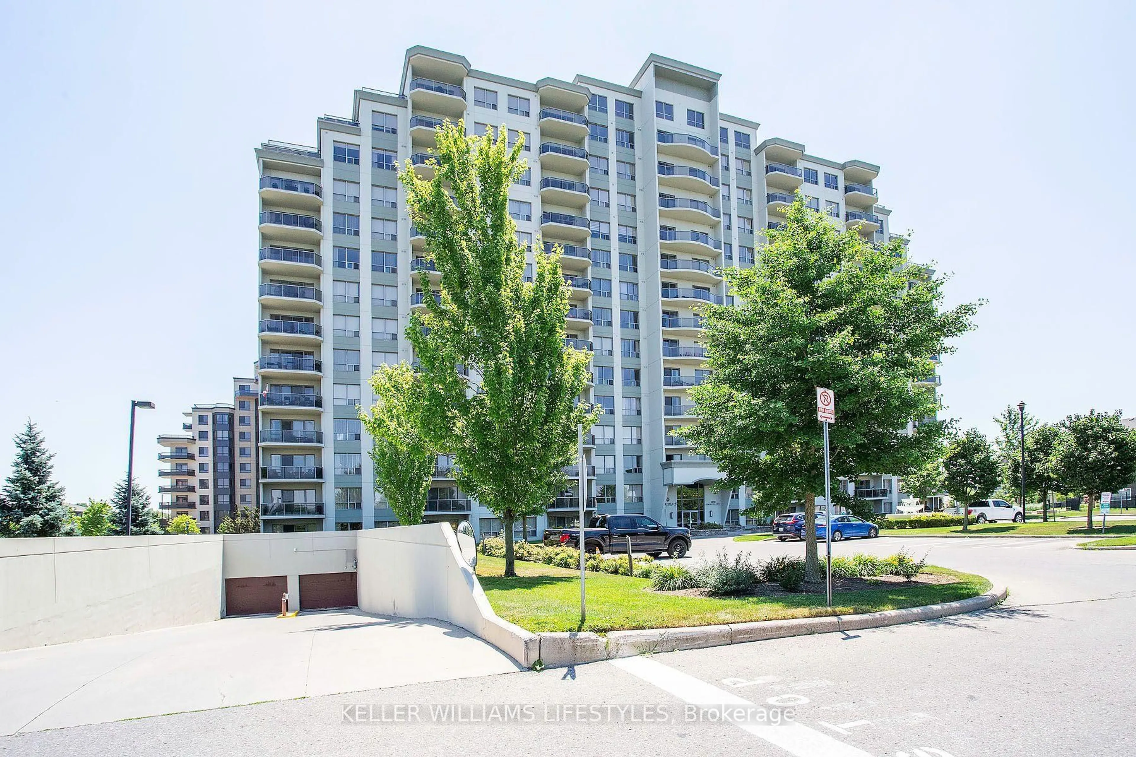 A pic from outside/outdoor area/front of a property/back of a property/a pic from drone, street for 1030 Coronation Dr #307, London North Ontario N6G 0G5
