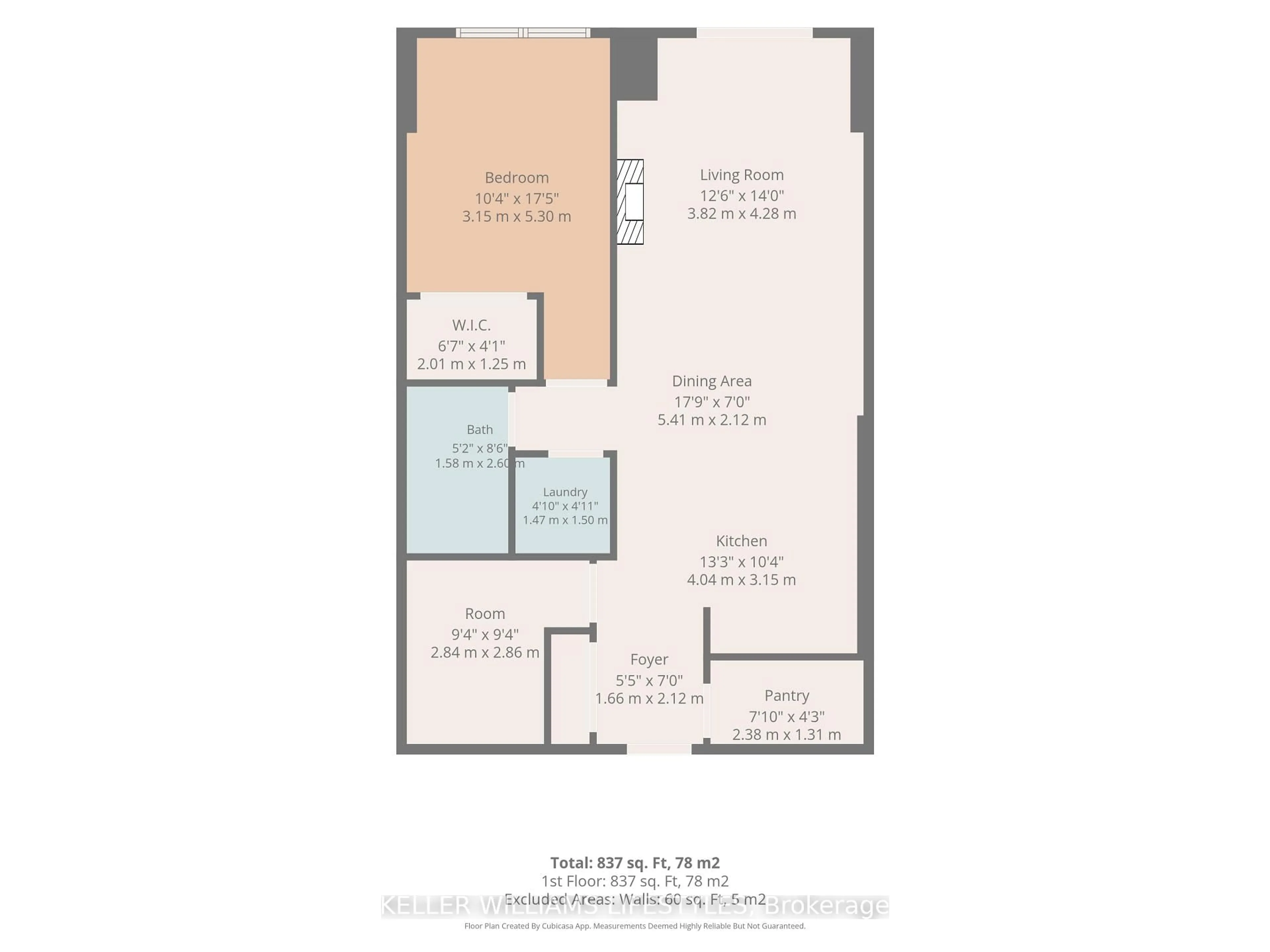 Floor plan for 1030 Coronation Dr #307, London North Ontario N6G 0G5