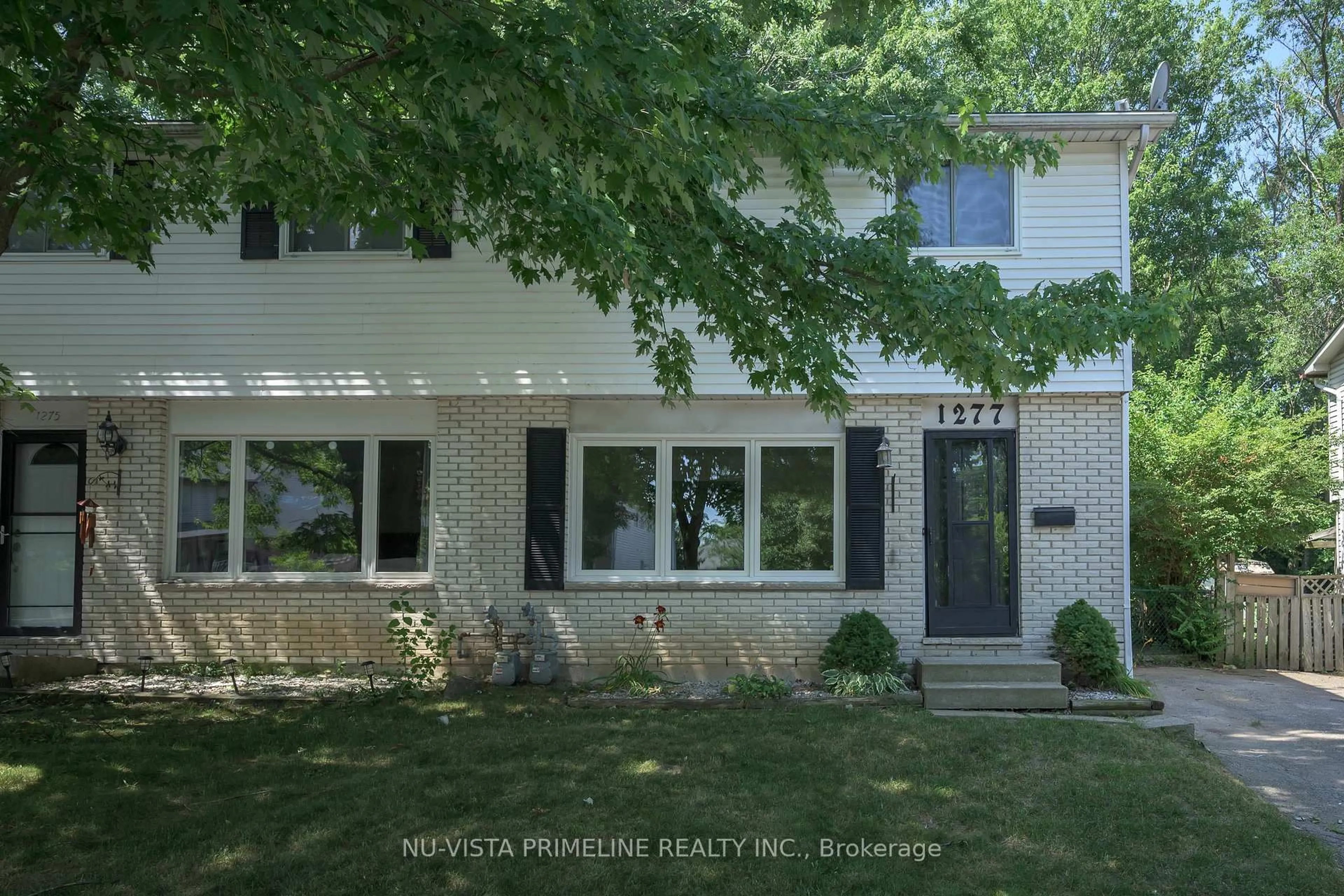 Home with vinyl exterior material, street for 1277 Limberlost Rd, London North Ontario N6G 3M3
