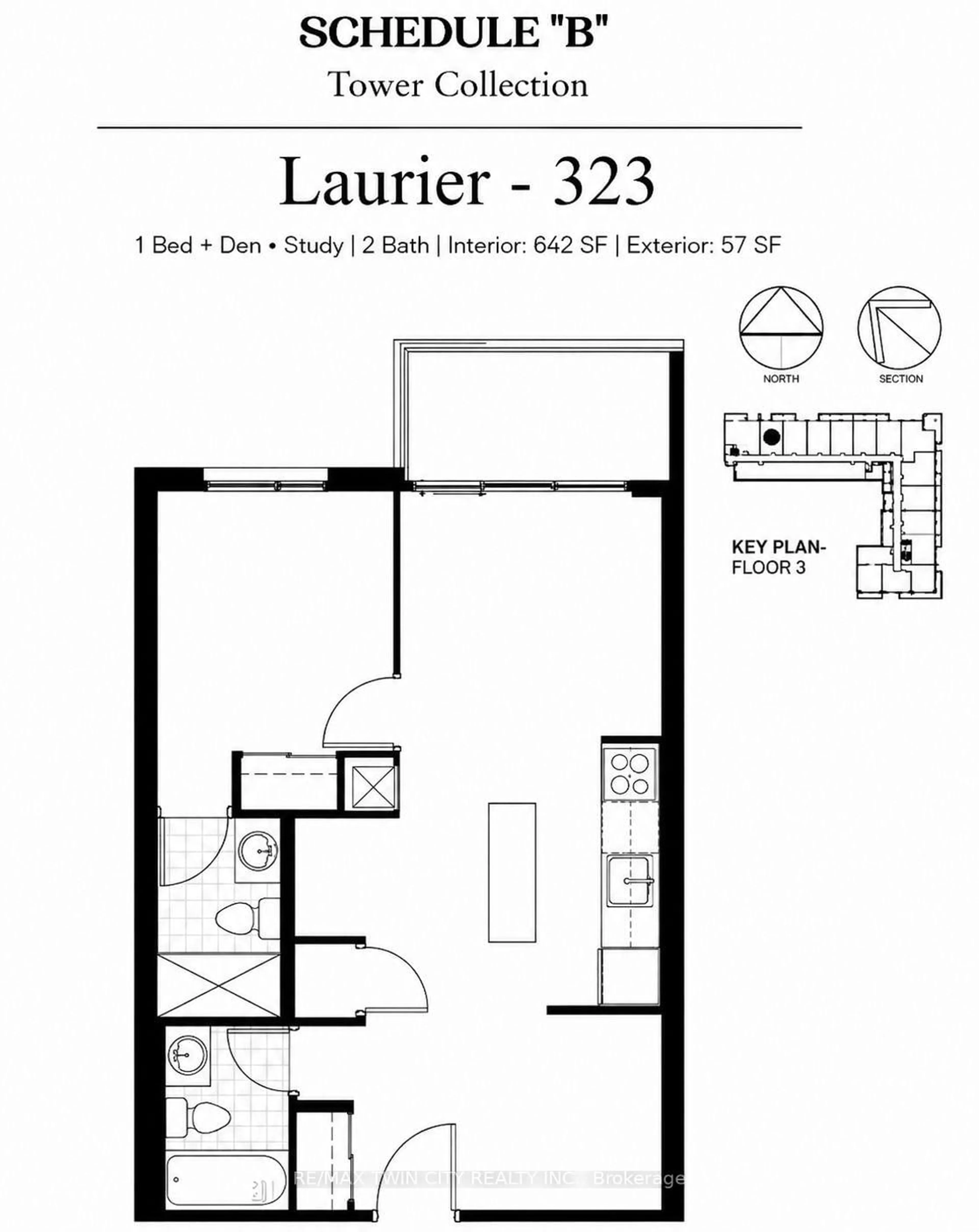 Floor plan for 575 Conklin Rd #Unit #323, Brantford Ontario N3T 0Y2