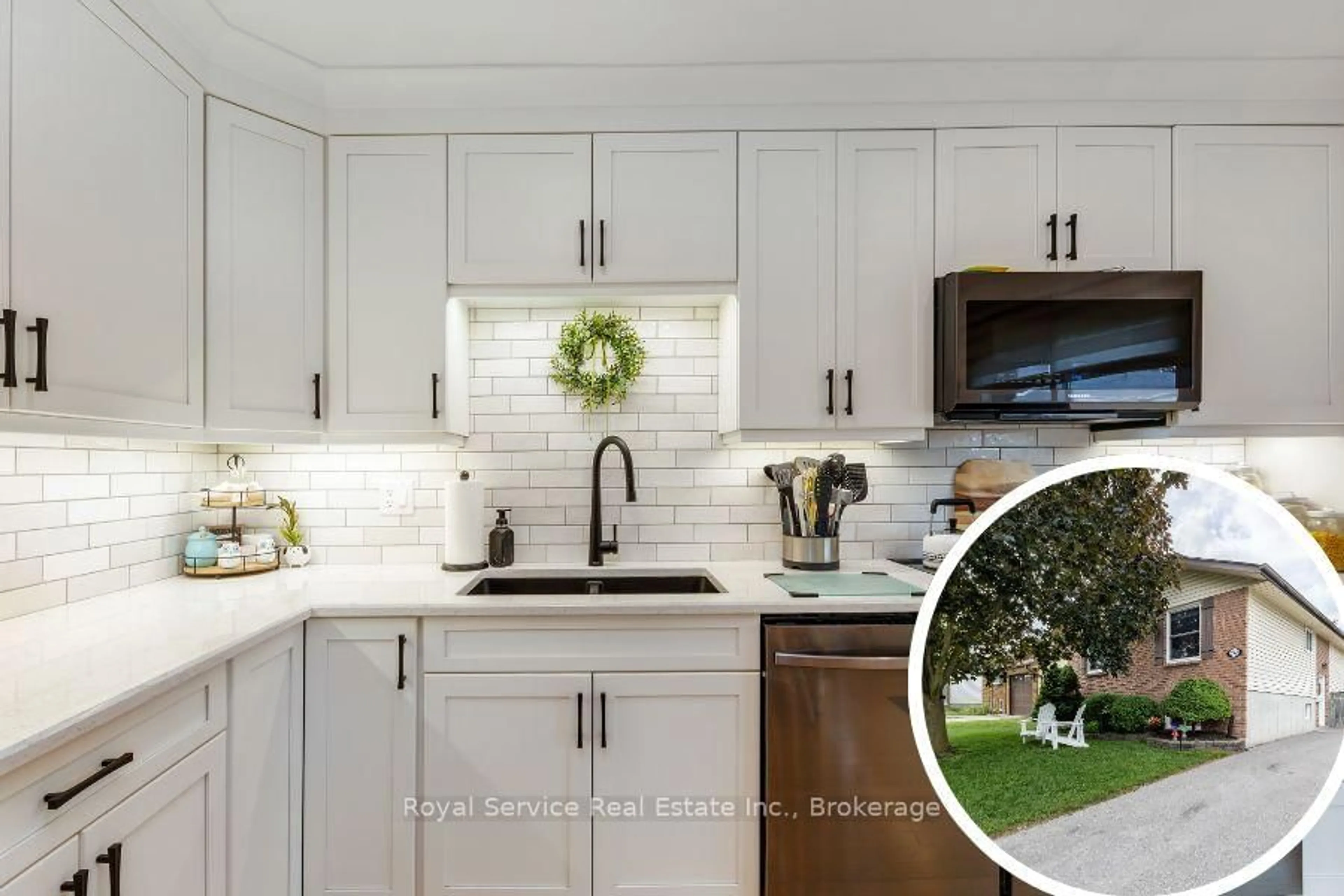 Open concept kitchen, ceramic/tile floor for 900 Stewart Dr, Peterborough Ontario K9J 7R4