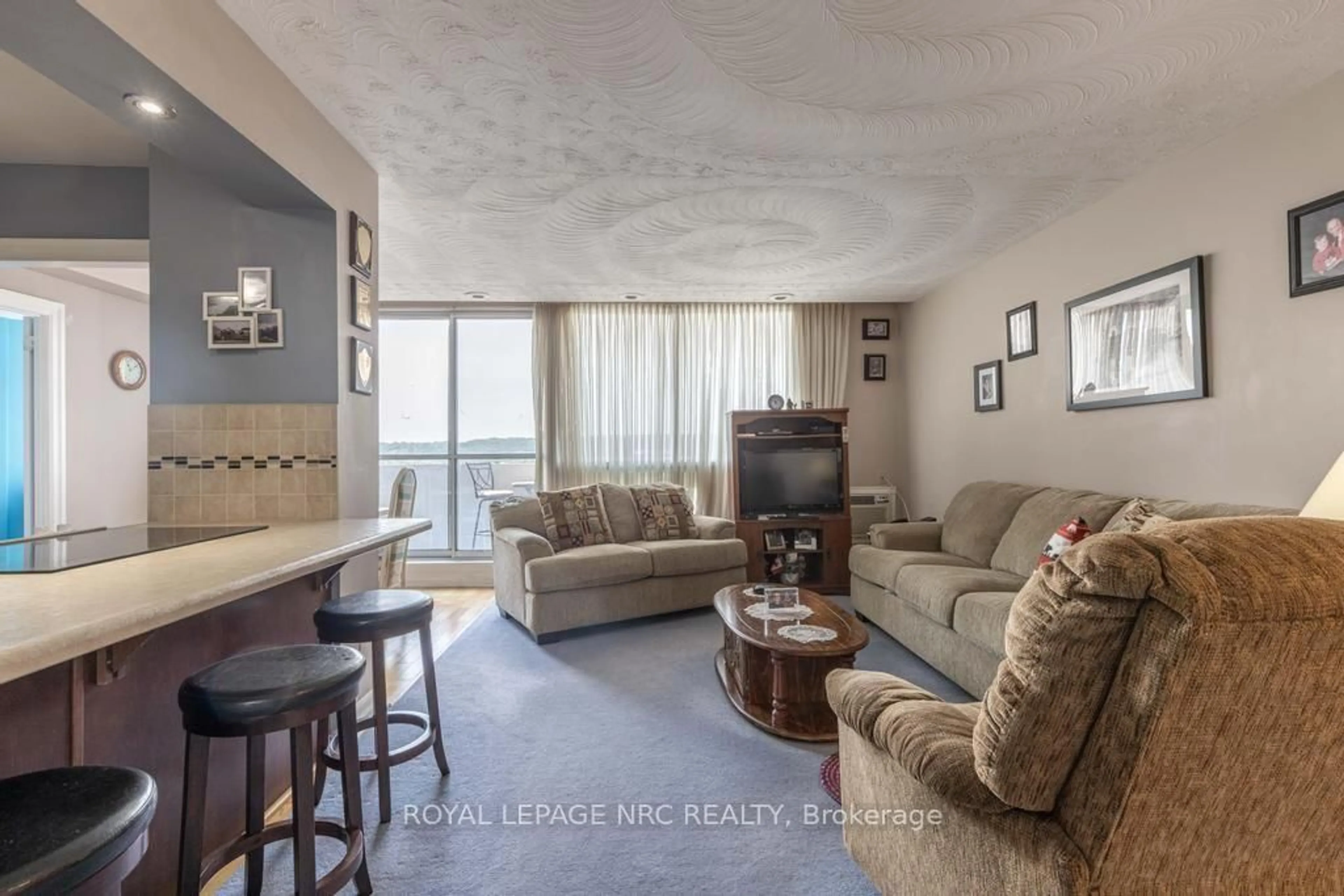 Living room with furniture, unknown for 15 Towering Heights Blvd #1301, St. Catharines Ontario L2T 3G7