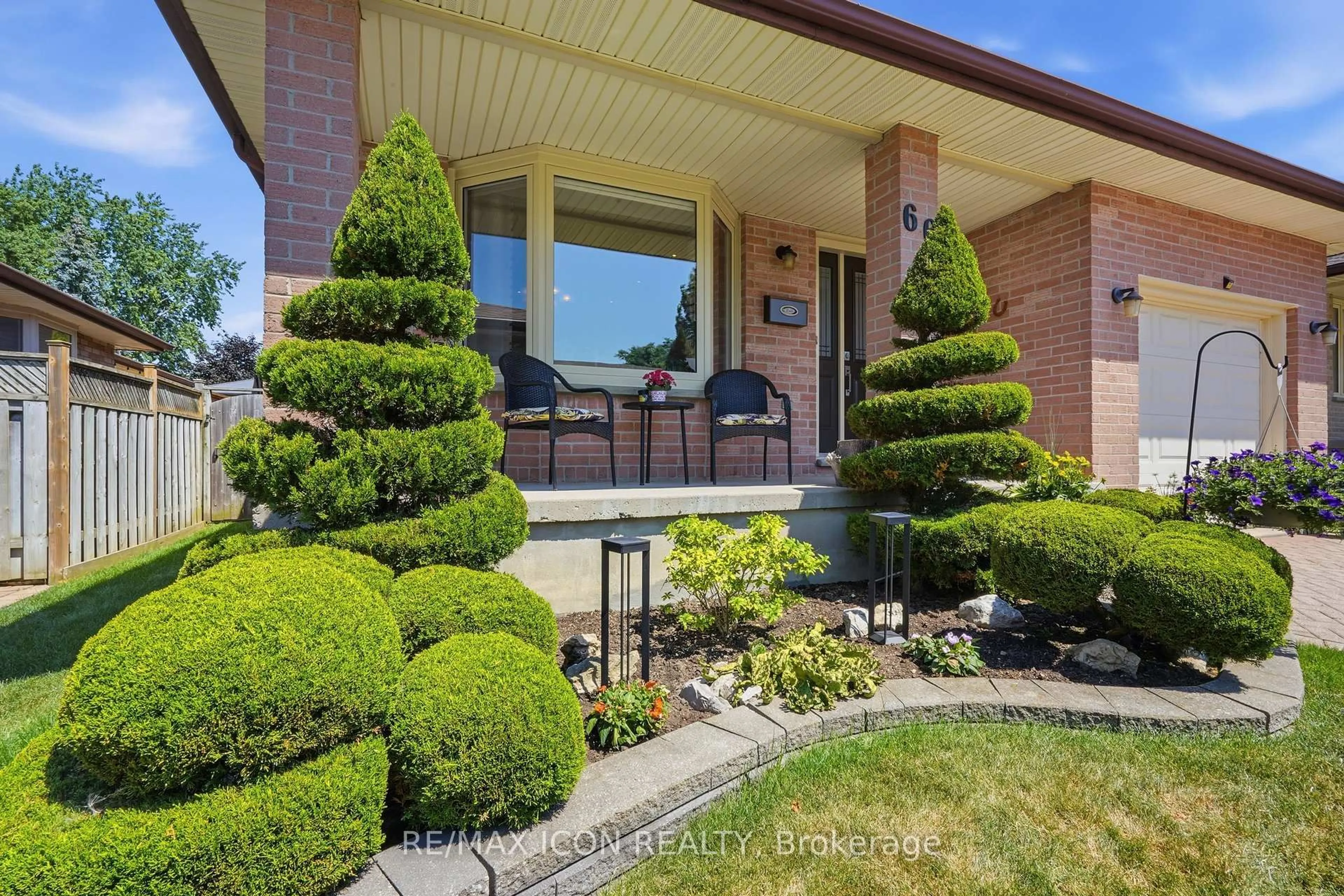 Home with brick exterior material, street for 66 Ashley Cres, London South Ontario N6E 3P7
