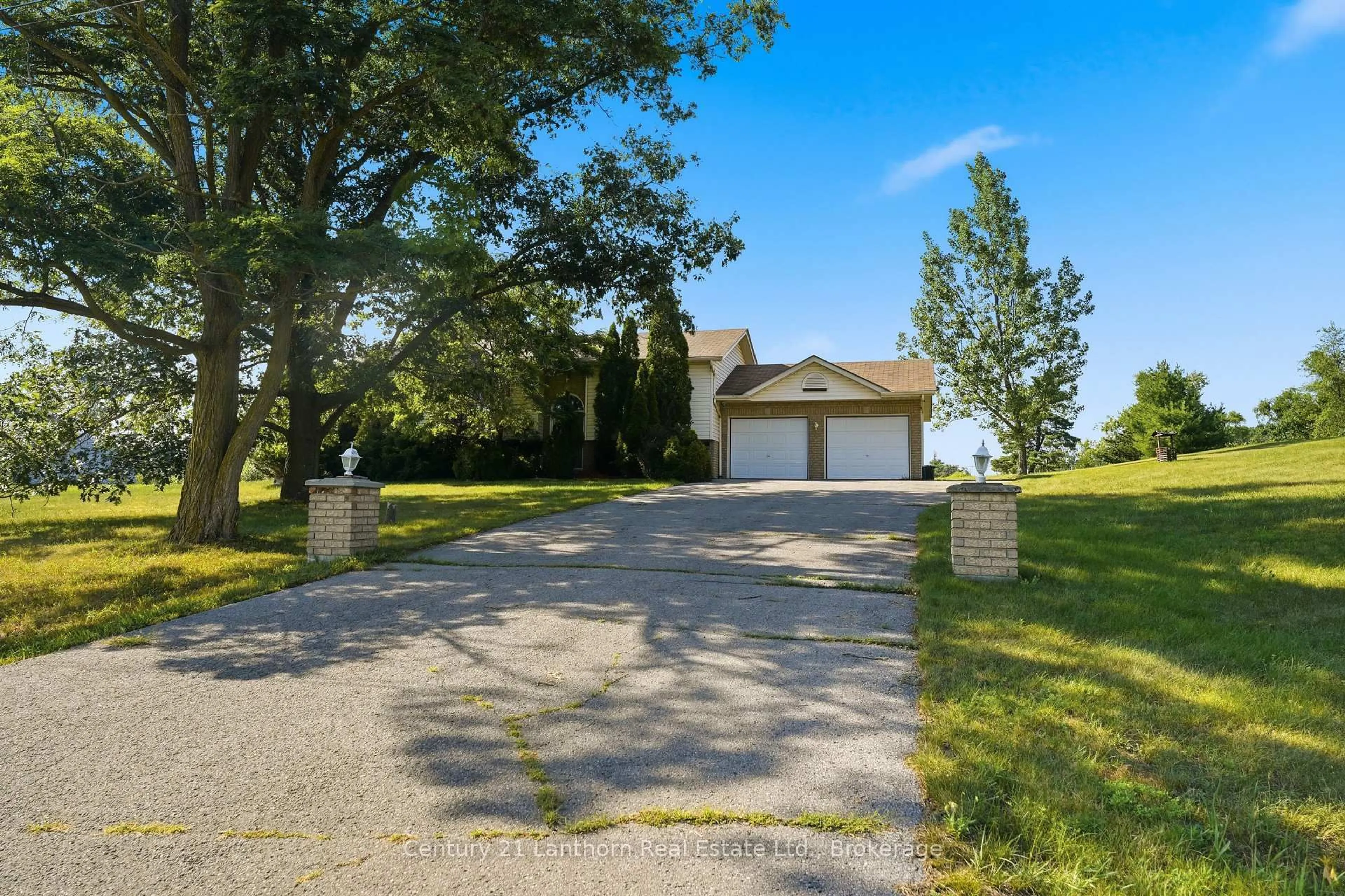 A pic from outside/outdoor area/front of a property/back of a property/a pic from drone, water/lake/river/ocean view for 1420 County 5 Rd, Hastings Ontario K0K 2C0