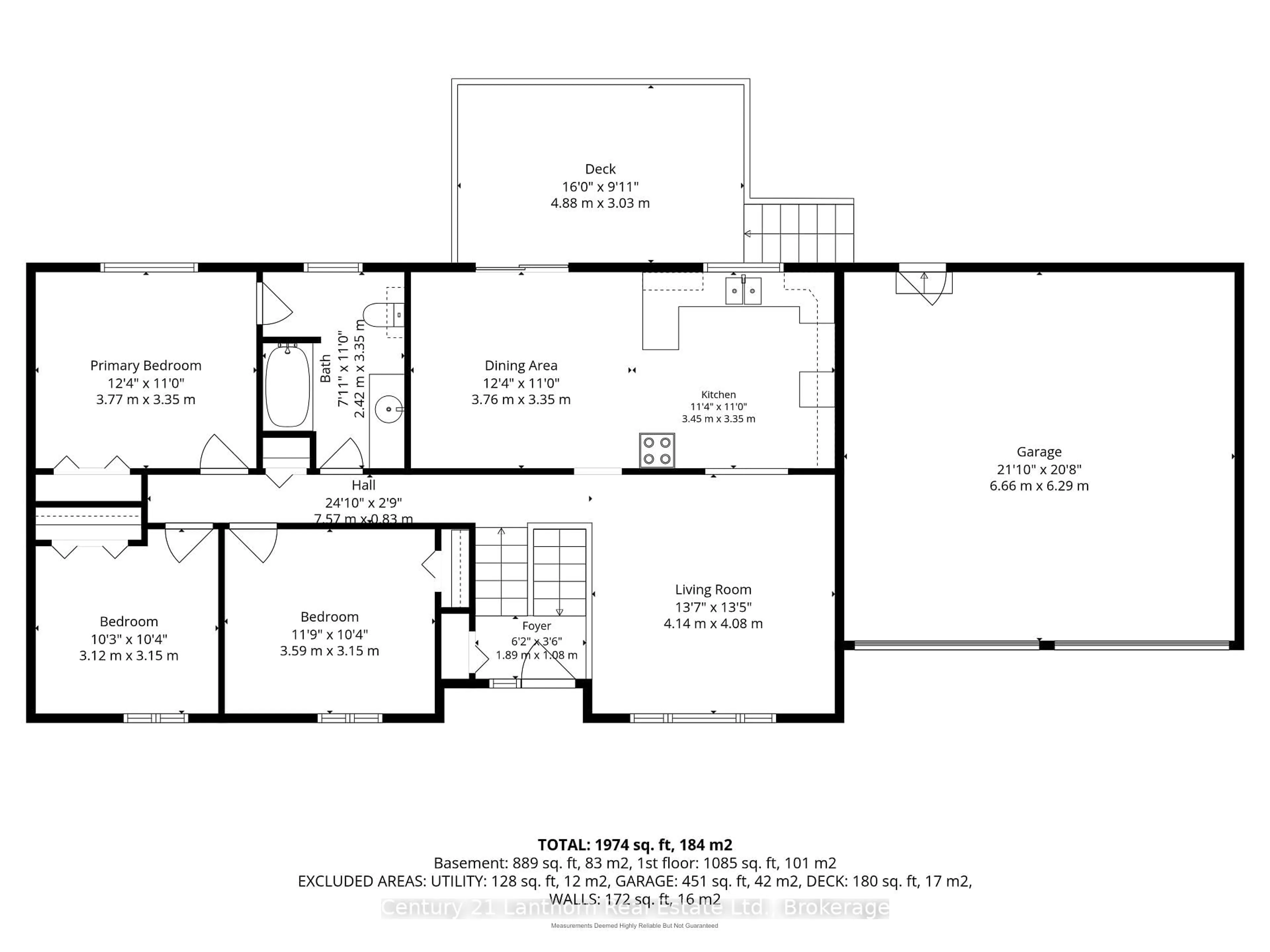 Floor plan for 1420 County 5 Rd, Hastings Ontario K0K 2C0