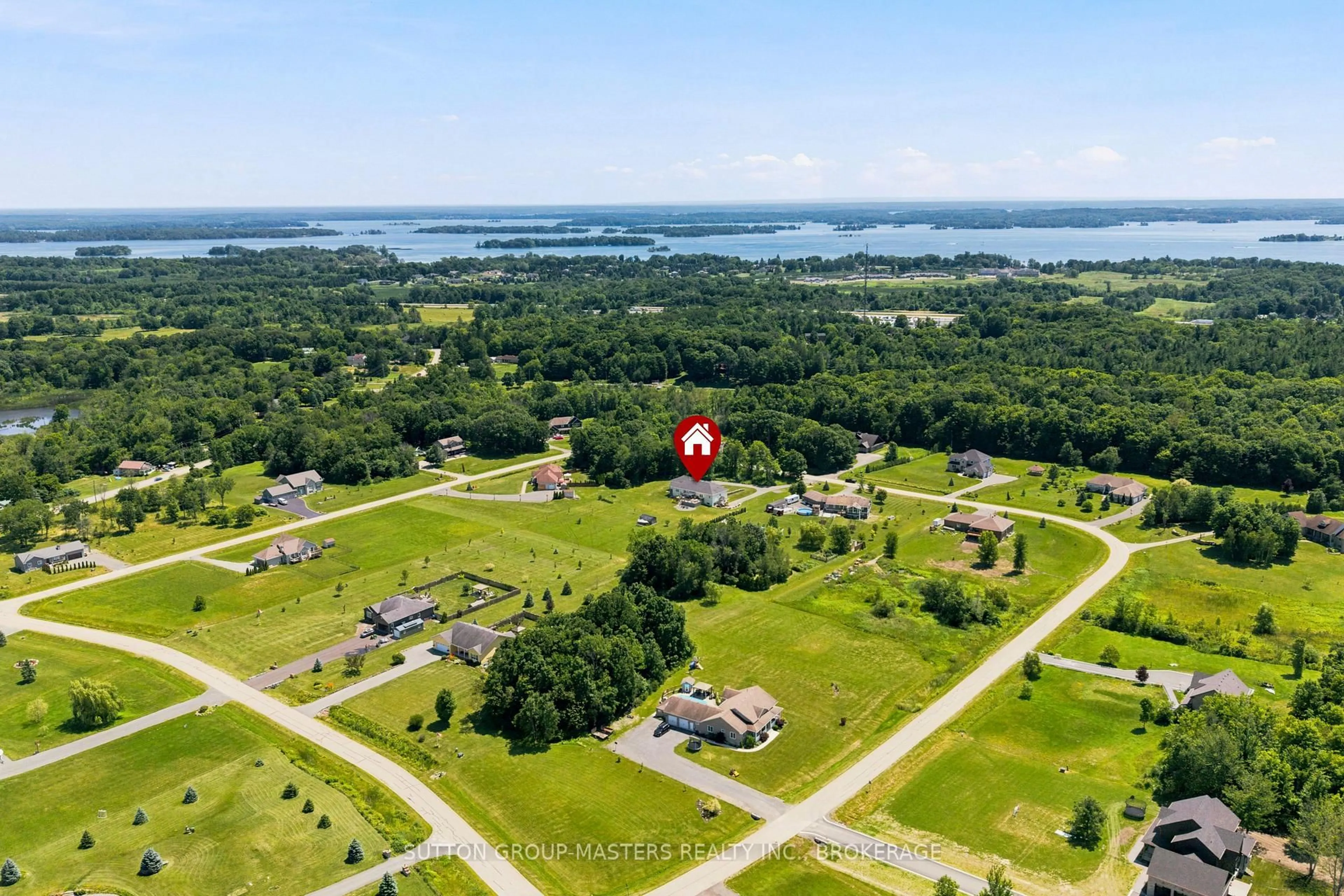 A pic from outside/outdoor area/front of a property/back of a property/a pic from drone, water/lake/river/ocean view for 23 Owen Ave, Gananoque Ontario K7G 2V4