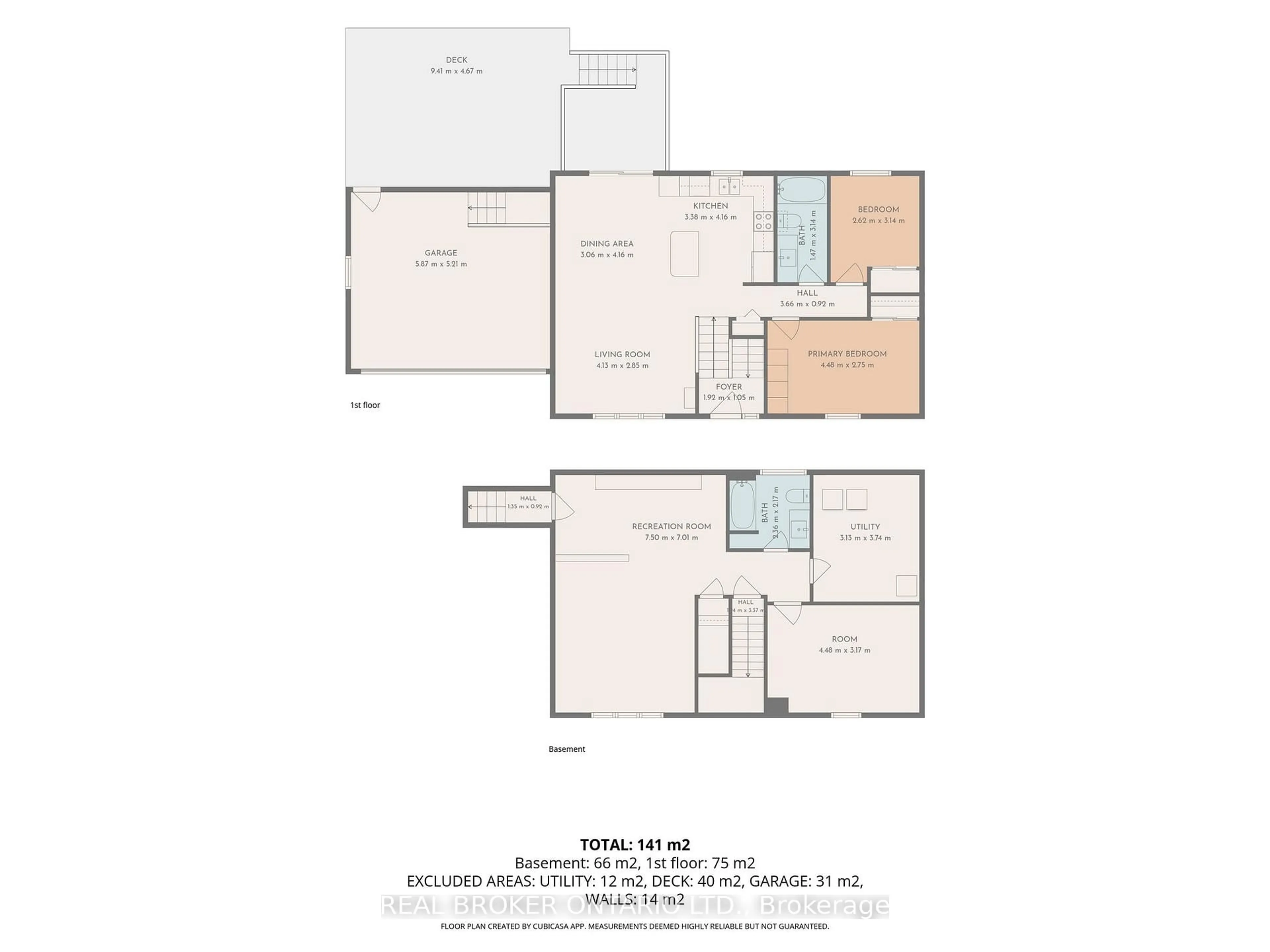 Floor plan for 804 Darling Rd, Clayton Ontario K0A 1P0